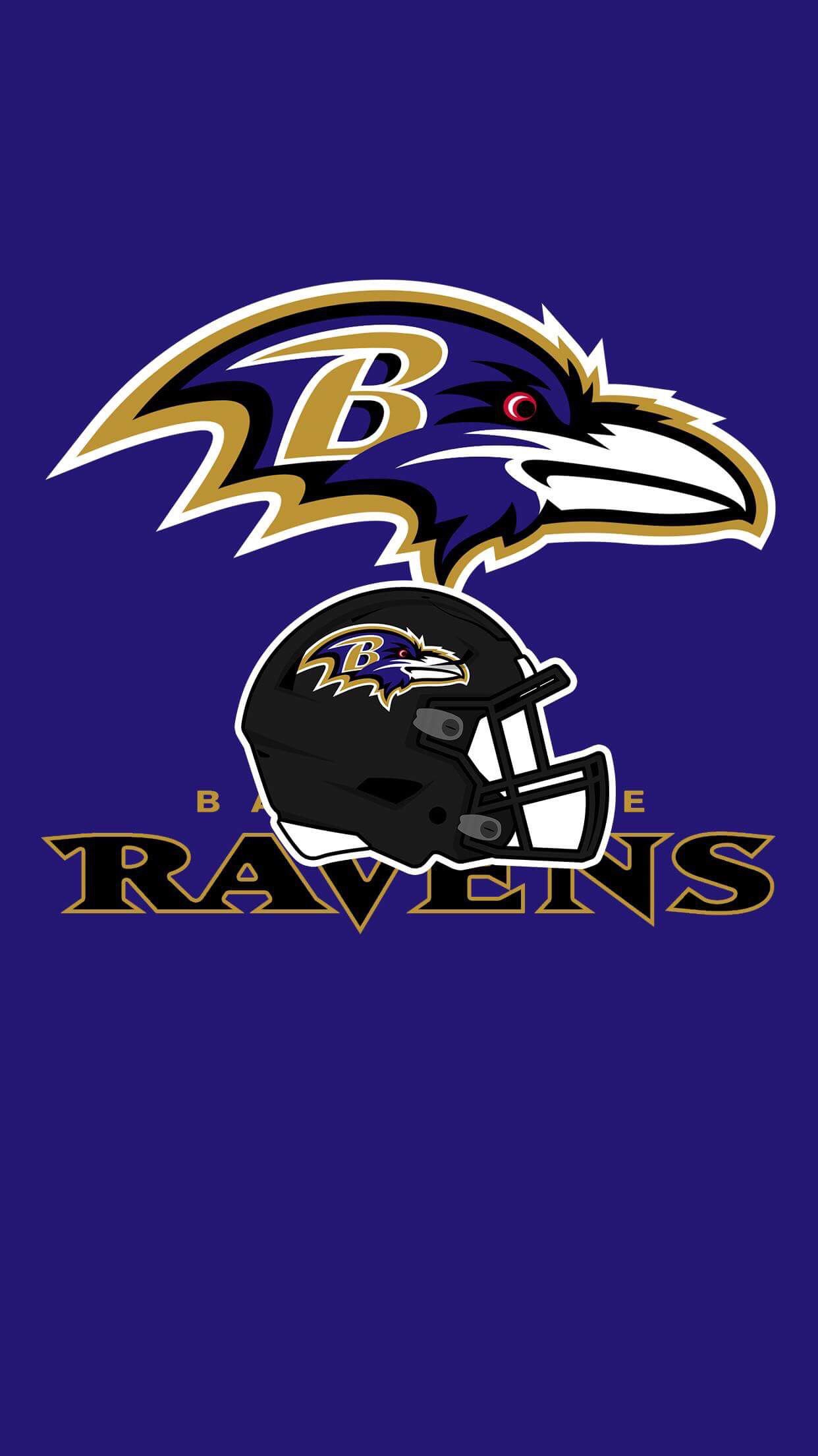 1242x2208 Baltimore Ravens Wallpaper Fan Art NFL Helmet. Ravens football, Nfl logo, Nfl football players