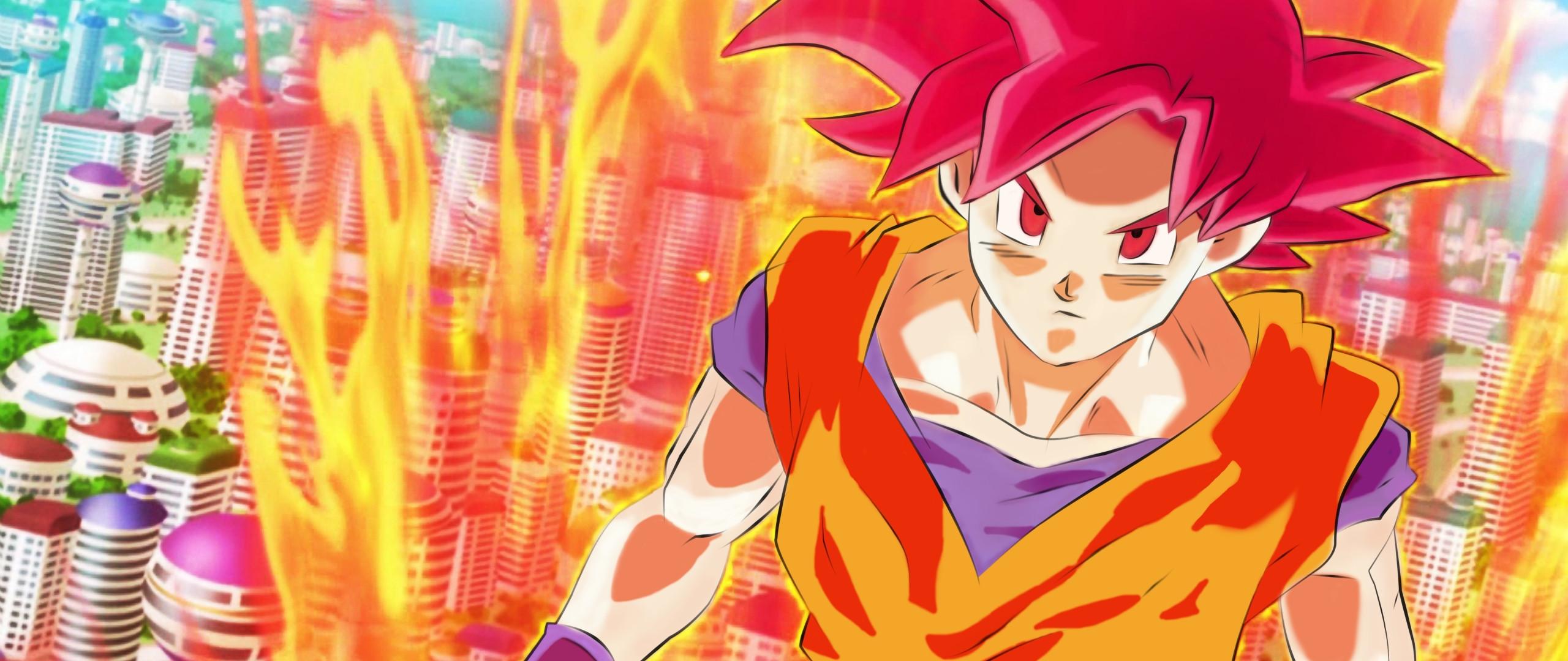 2560x1080 dragon ball z, goku, super saiyan 2560x1080 Resolution Wallpaper, HD Anime 4K Wallpaper, Image, Photo and Background