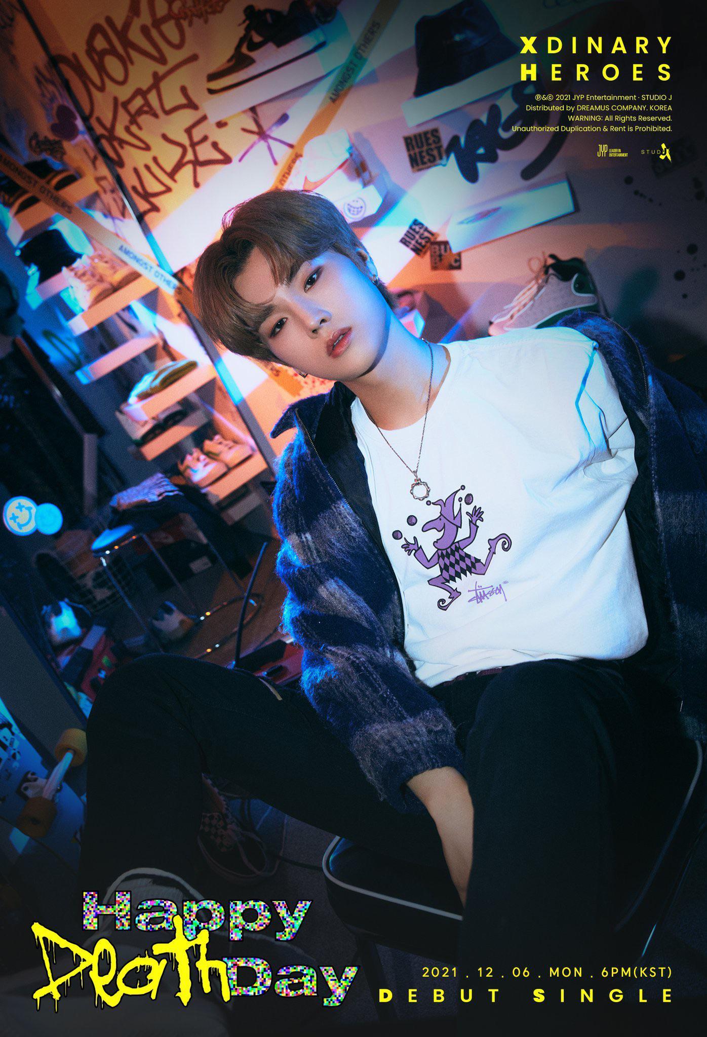 1396x2047 Xdinary Heroes Death Day (Ordinary Teaser Image )
