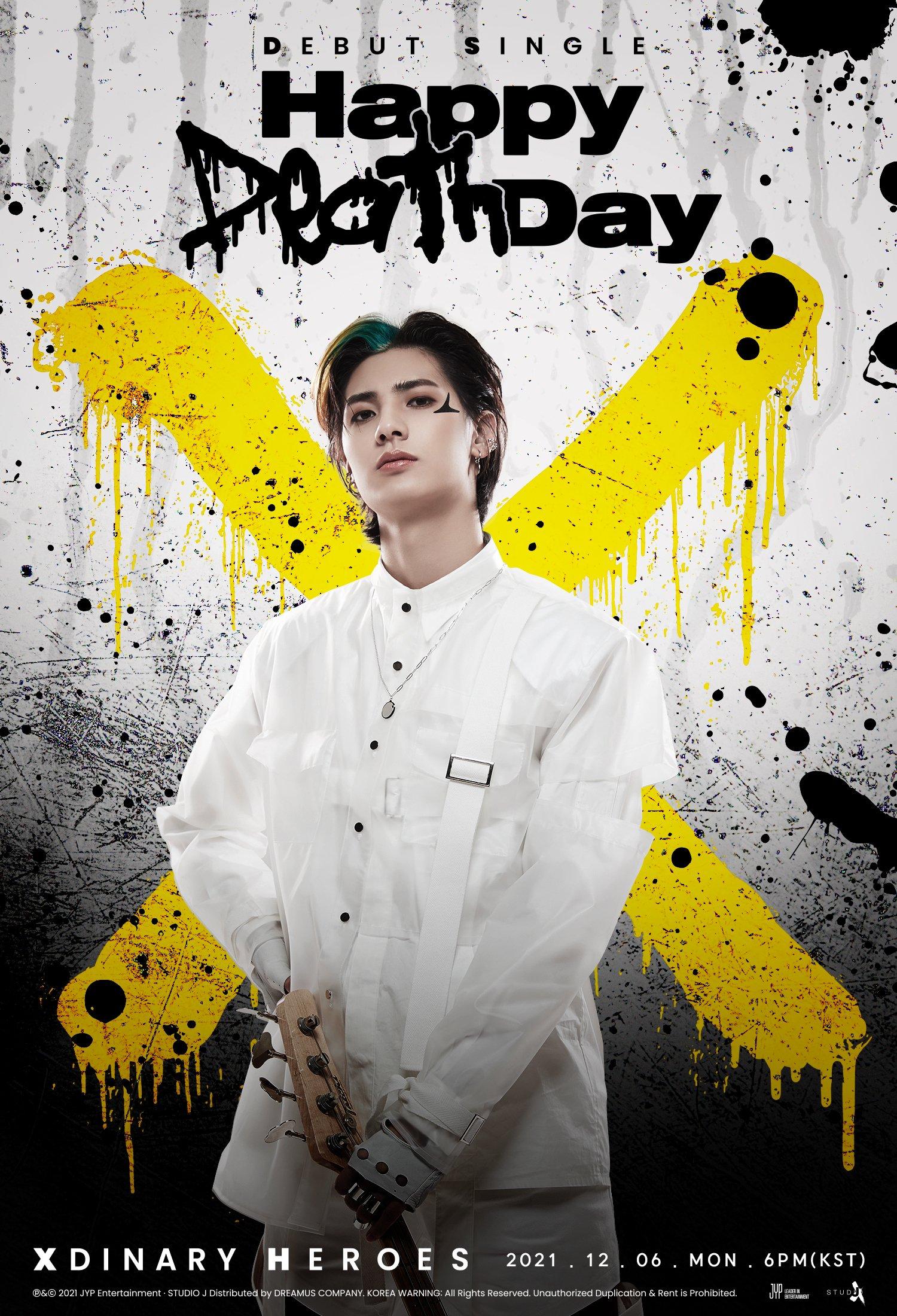 1500x2200 Xdinary Heroes Single 'Happy Death Day' (D DAY Teaser Image Ver.)