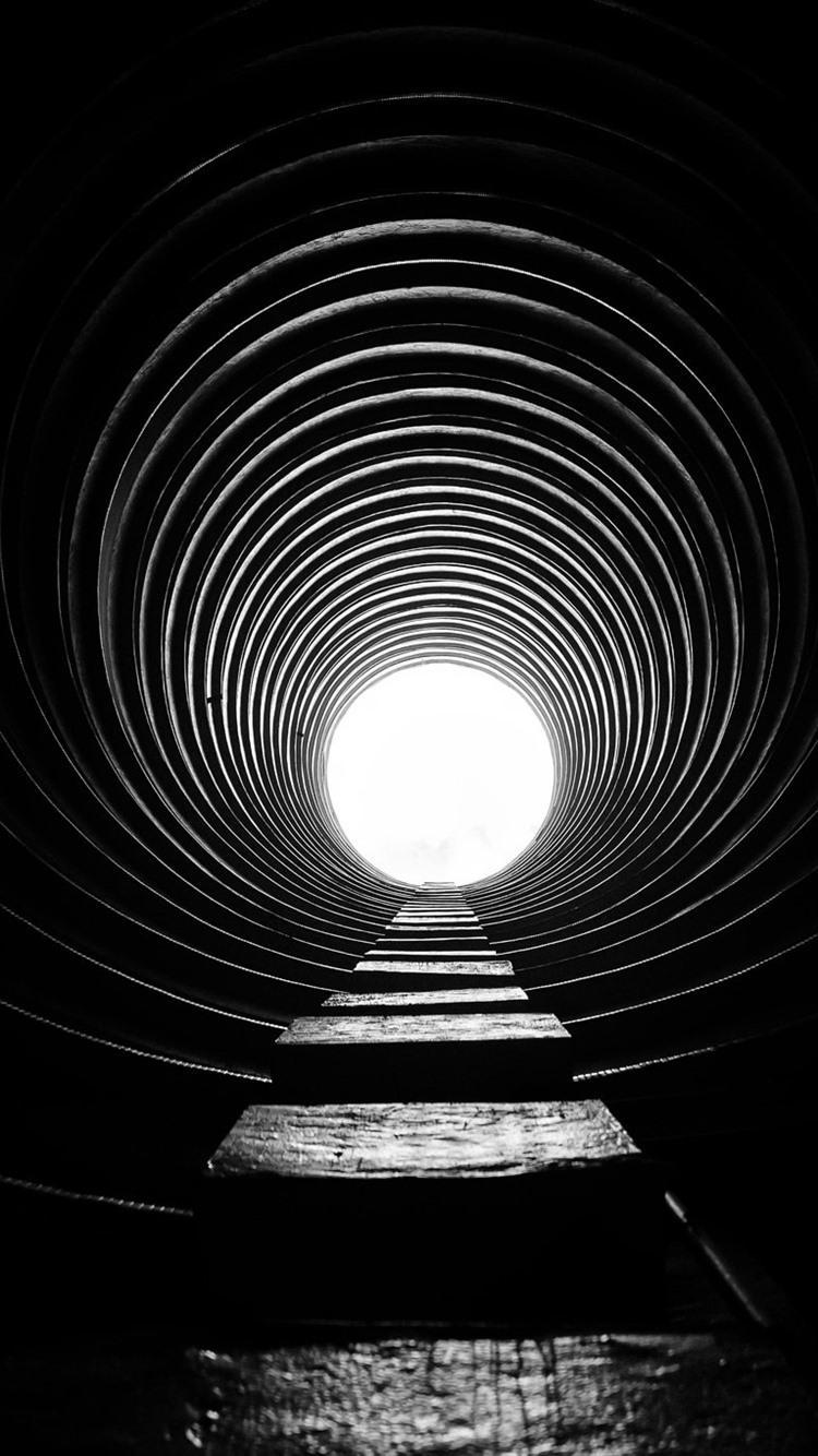 750x1334 Tunnel Of Light Wallpaper