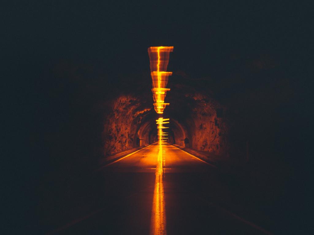 1024x768 Tunnel, underground, dark wallpaper, HD image, picture, background, 6c8450