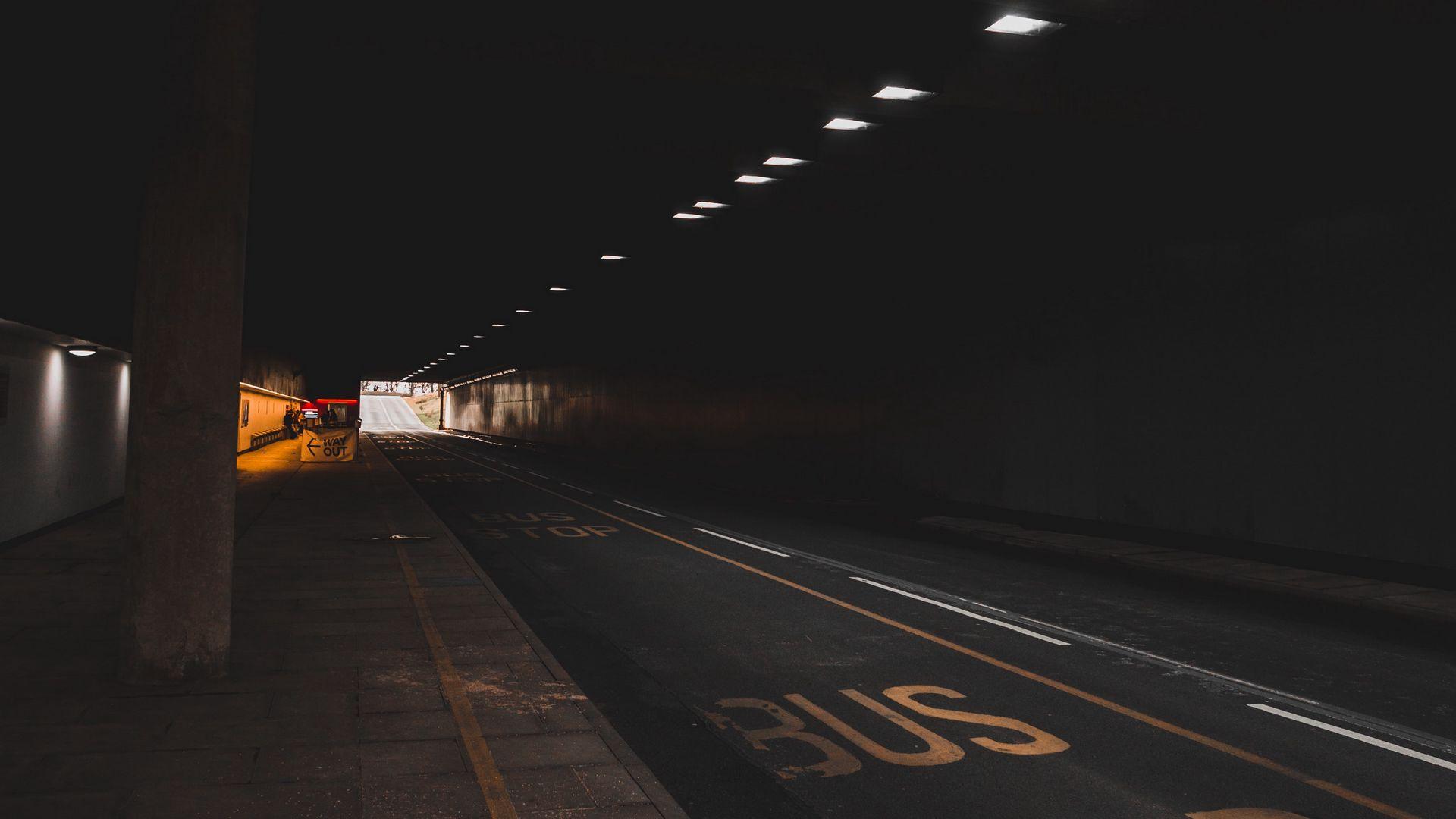 1920x1080 Tunnel HD Wallpaper, Road HD Wallpaper