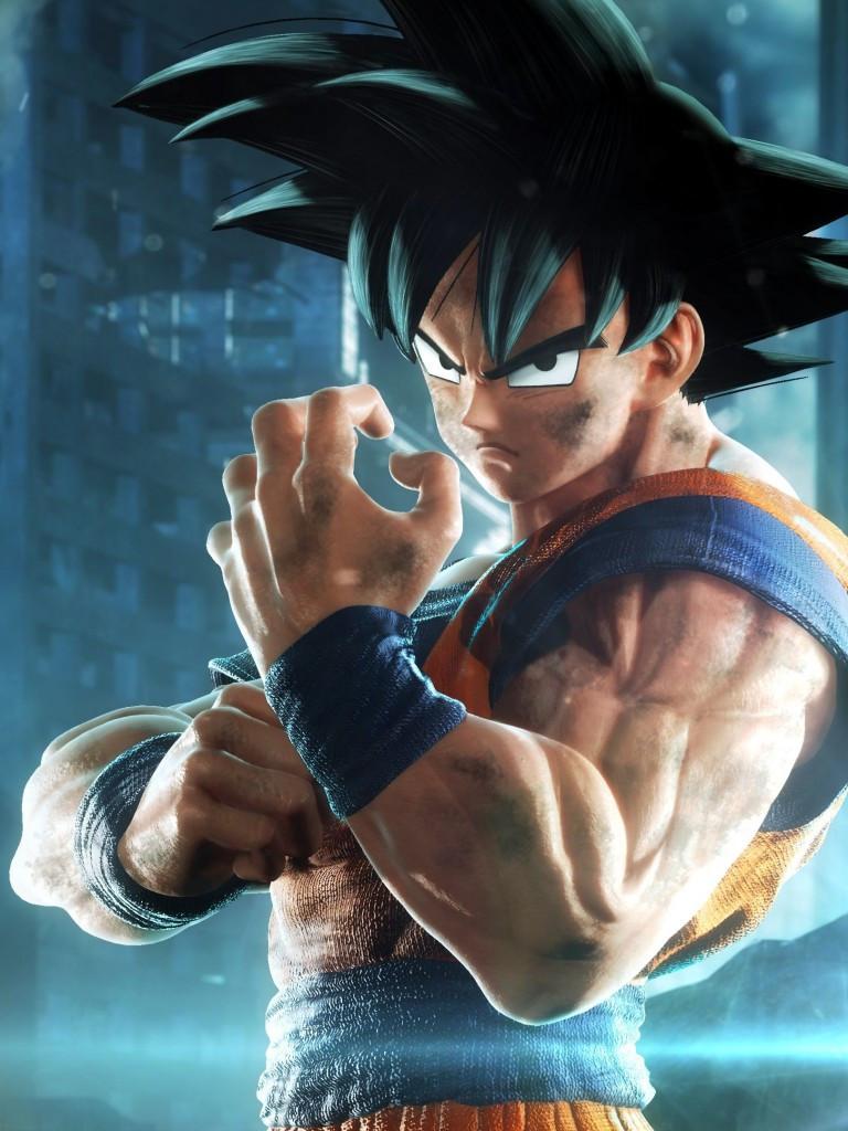 768x1024 Download 768x1024 Dragon Ball Jump Force, Goku Wallpaper for Apple iPad Apple iPad Mini
