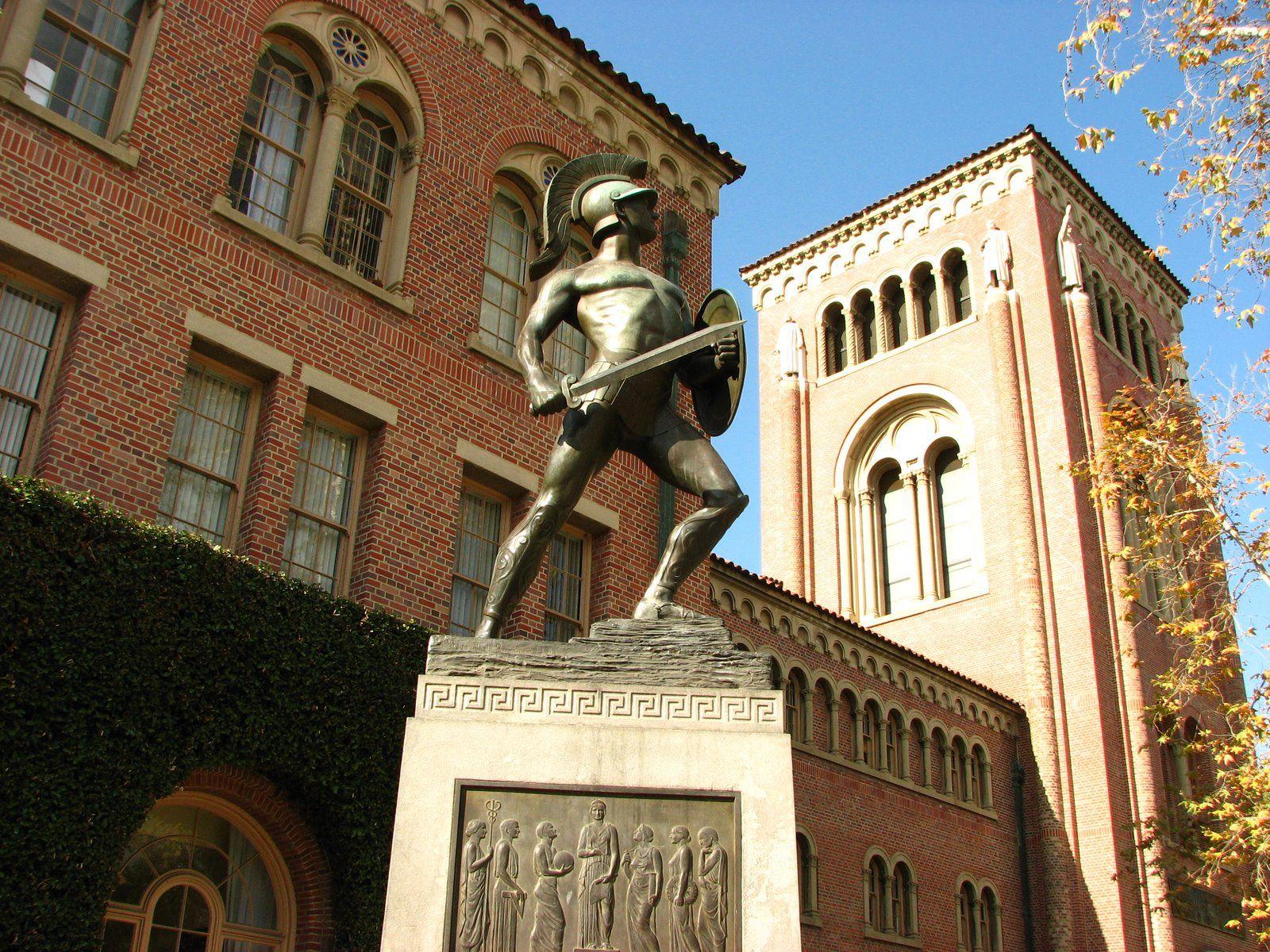 1600x1200 USC Campus Wallpaper