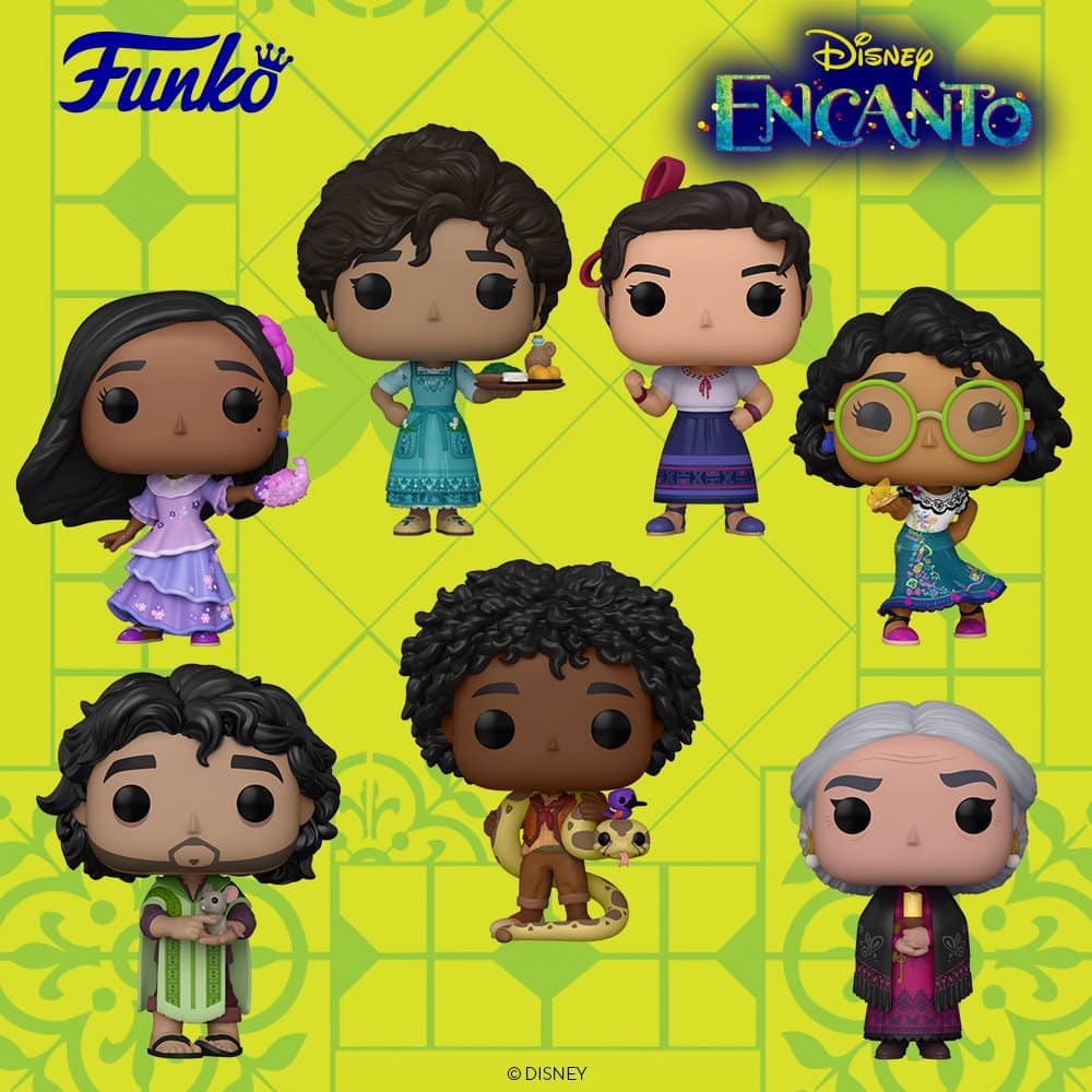 1000x1000 NEW Disney Encanto Funko Pops! (2021)