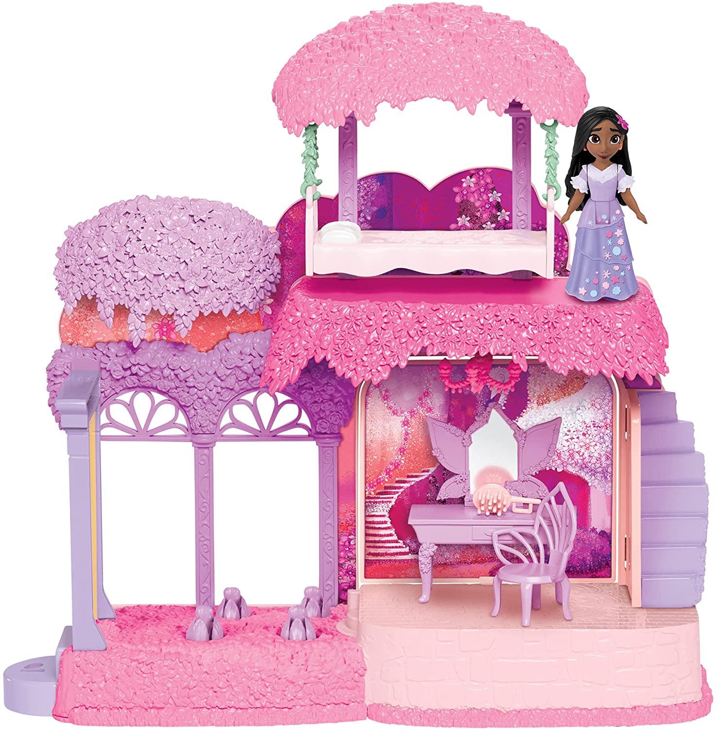 1473x1500 Disney Encanto Isabela's Garden Room Playset Includes Isabela Doll Figure Bloom with Every Step! : Toys & Games