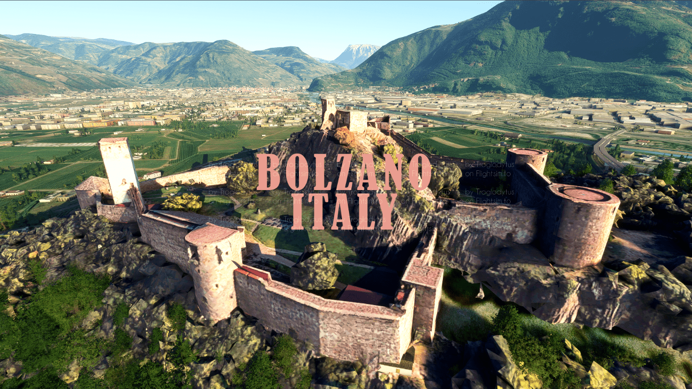 1400x788 Bozen Bolzano, Italy Microsoft Flight Simulator
