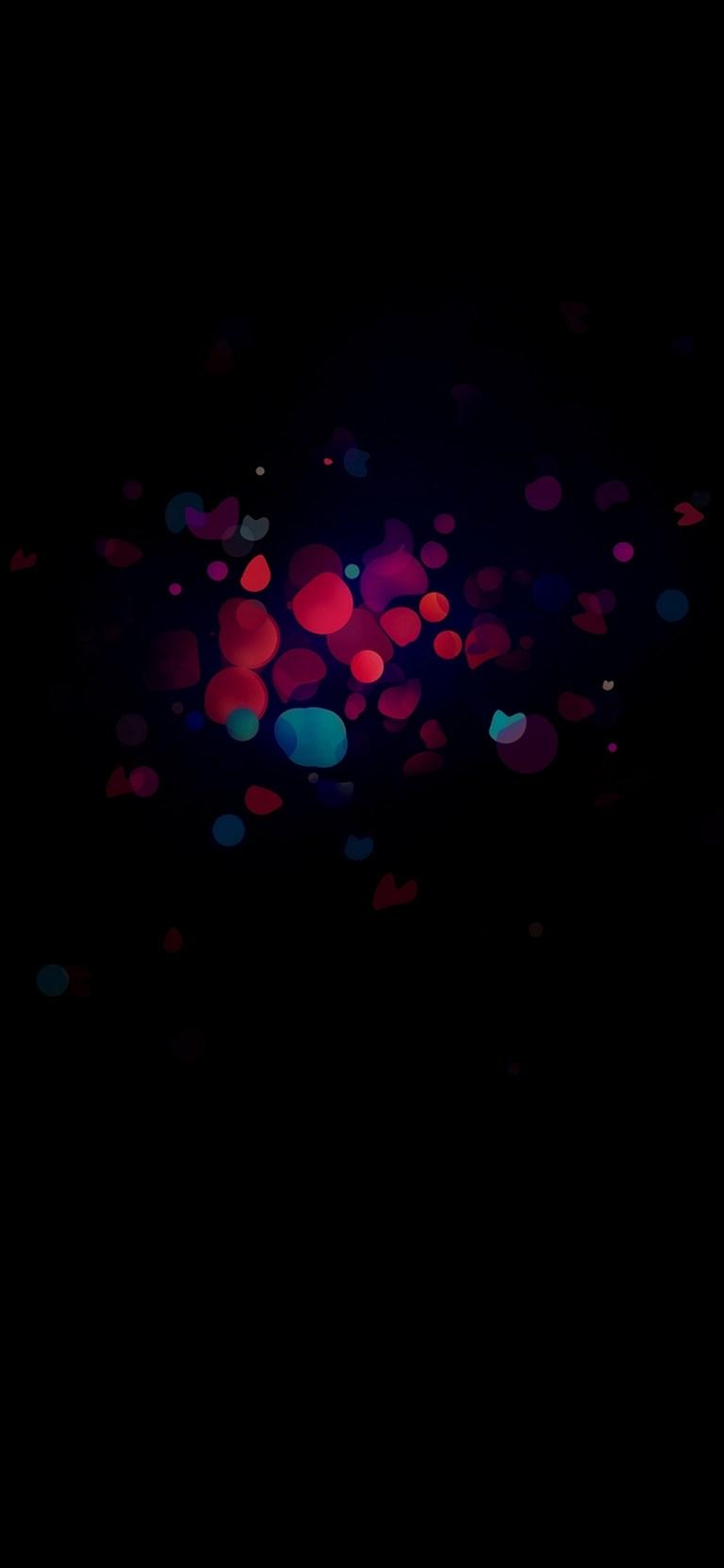 768x1664 Darkness Minimal Oled Ultra HD 4K Wallpaper for iPhone