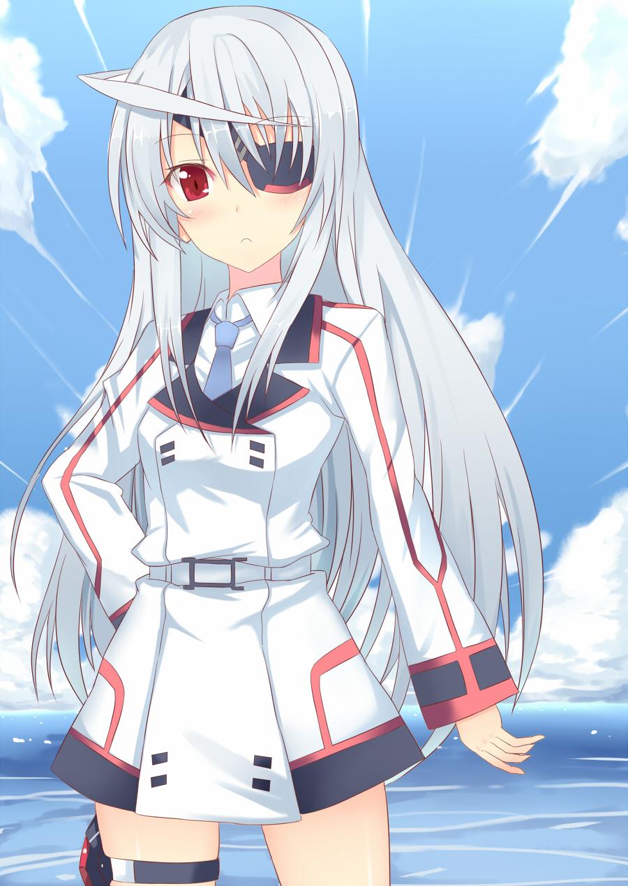 900x1271 Laura Bodewig Stratos Wallpaper Anime Image Board