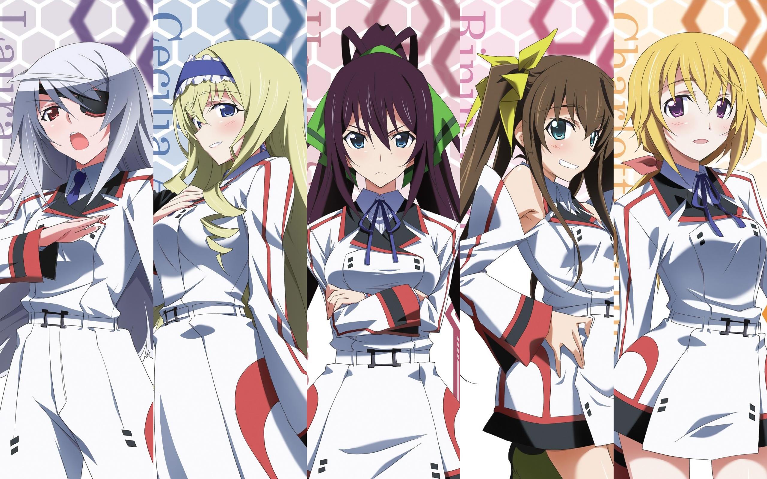 2560x1600 cecilia, Alcott, Charlotte, Dunois, Huang, Lingyin, Infinite, Stratos, Laura, Bodewig, Shinonono, Houki Wallpaper HD / Desktop and Mobile Background