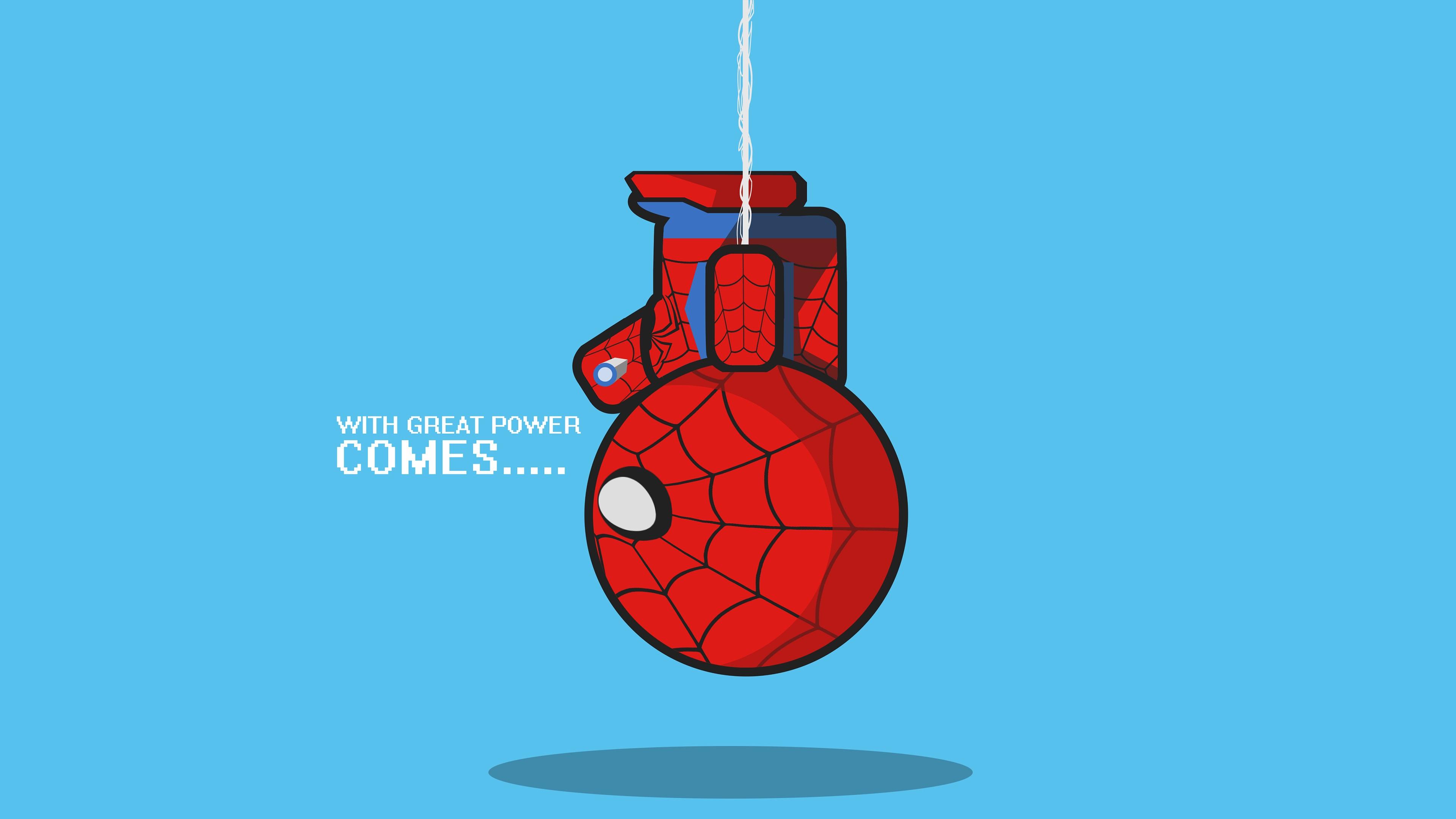3840x2160 Wallpaper 4k Spiderman Hanging Upside Down 4k Wallpaper
