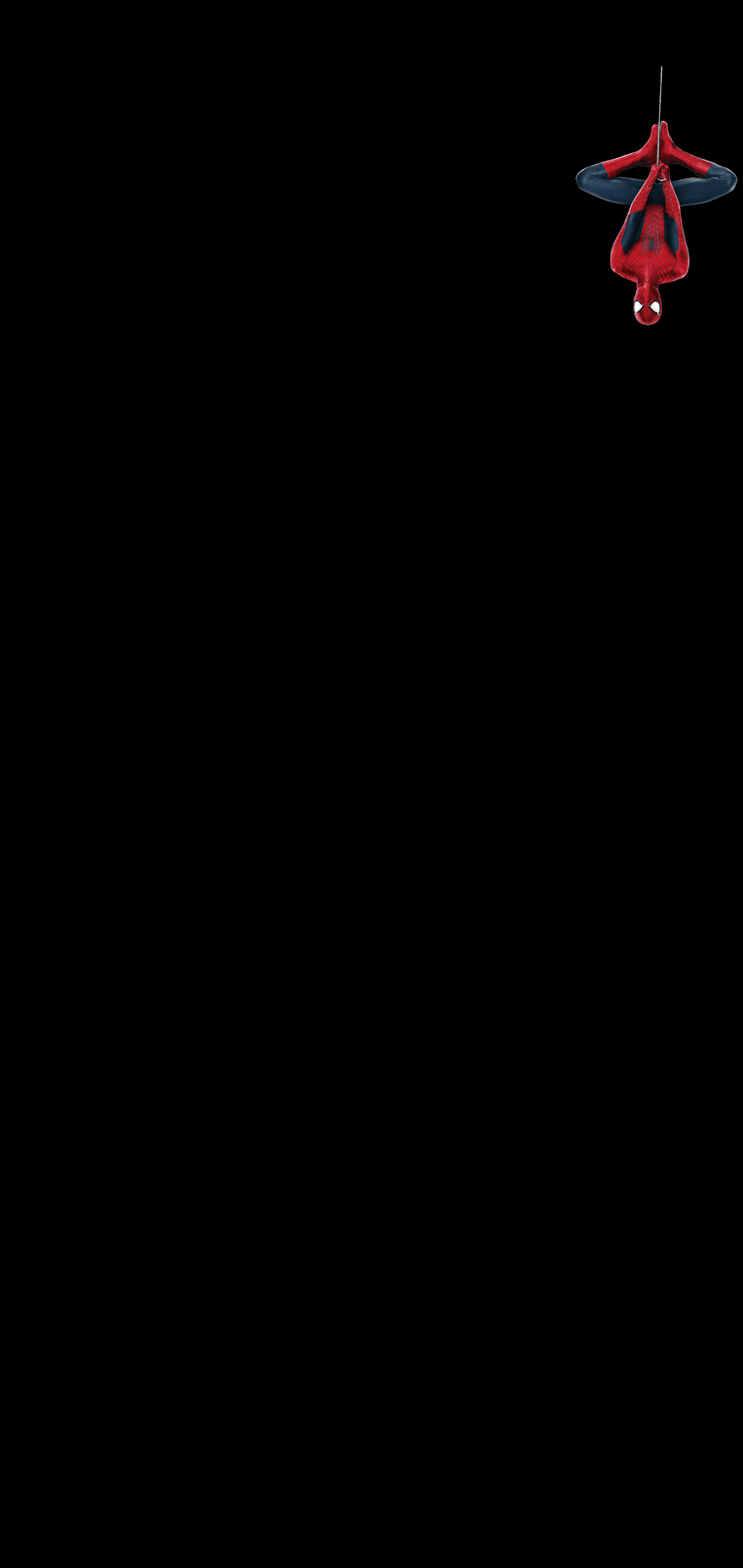1440x3040 Follow Up With Black Spider Man Hanging Upside Down S10