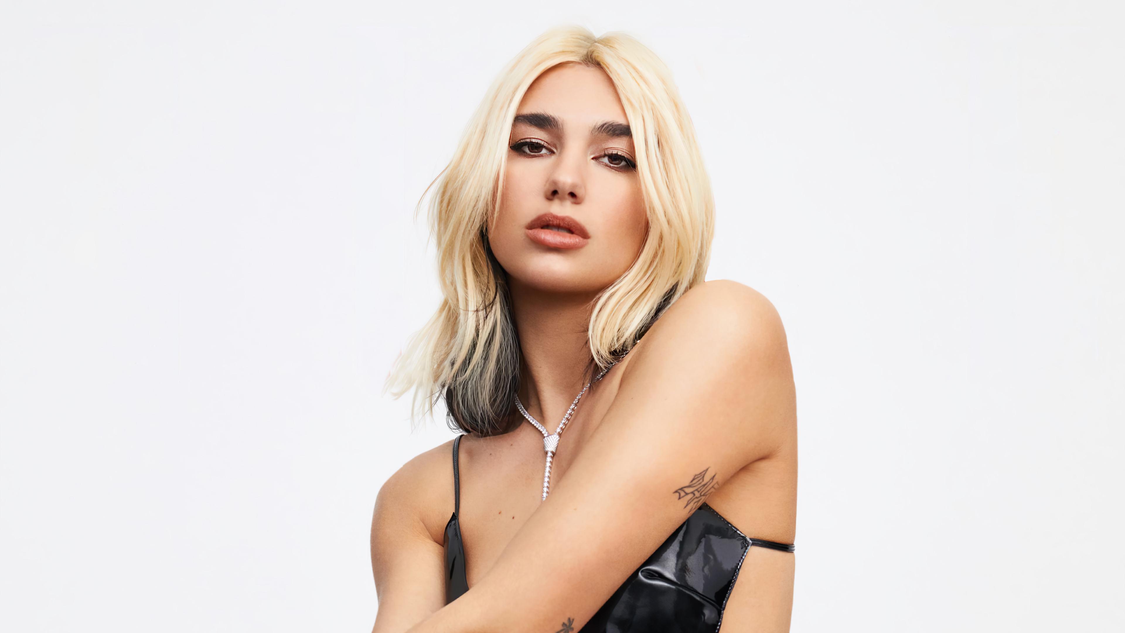 3840x2160 Dua Lipa blond hair Wallpaper 4k Ultra HD