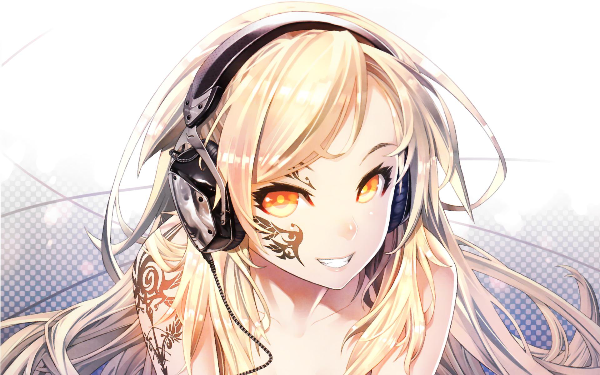 1920x1200 Anime Females With Blonde Hair Wallpaper
