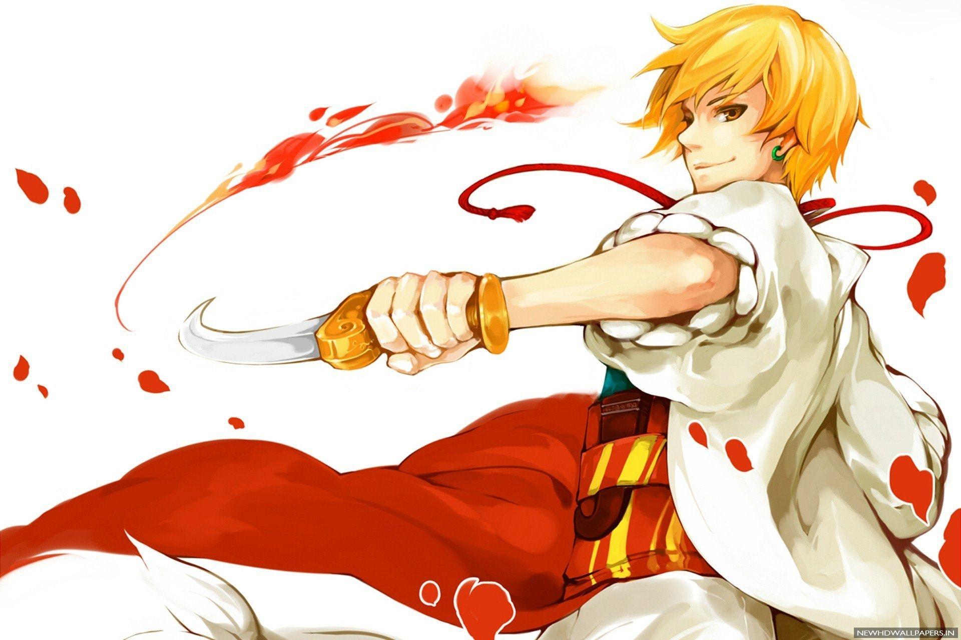1920x1280 Anime boy blond hair short wallpaperx1280