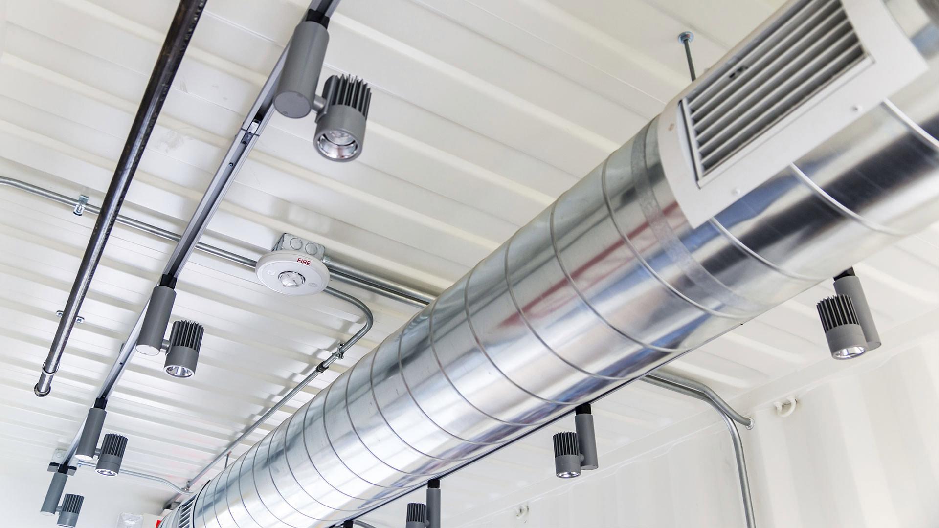 1920x1080 Duct system or passages used in HVAC to deliver and remove air