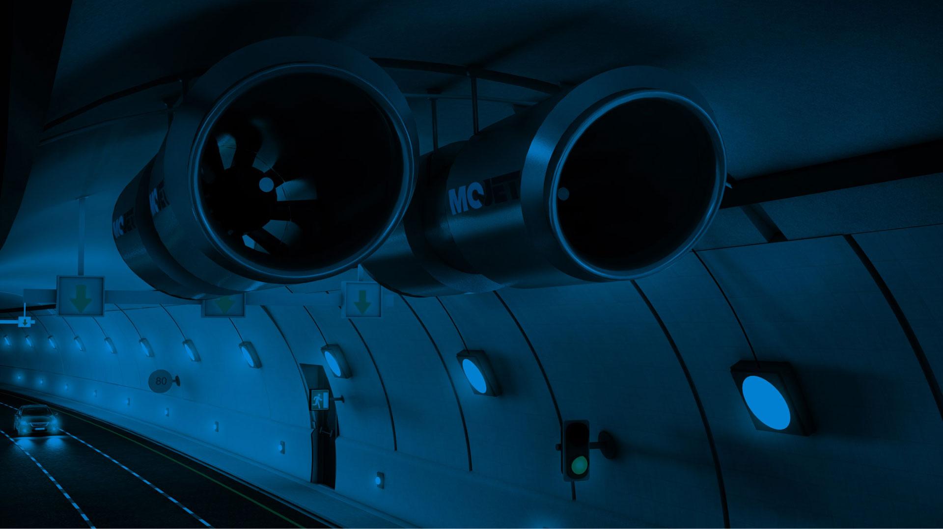 1920x1078 MoJet® generation jet fans for tunnel ventilation