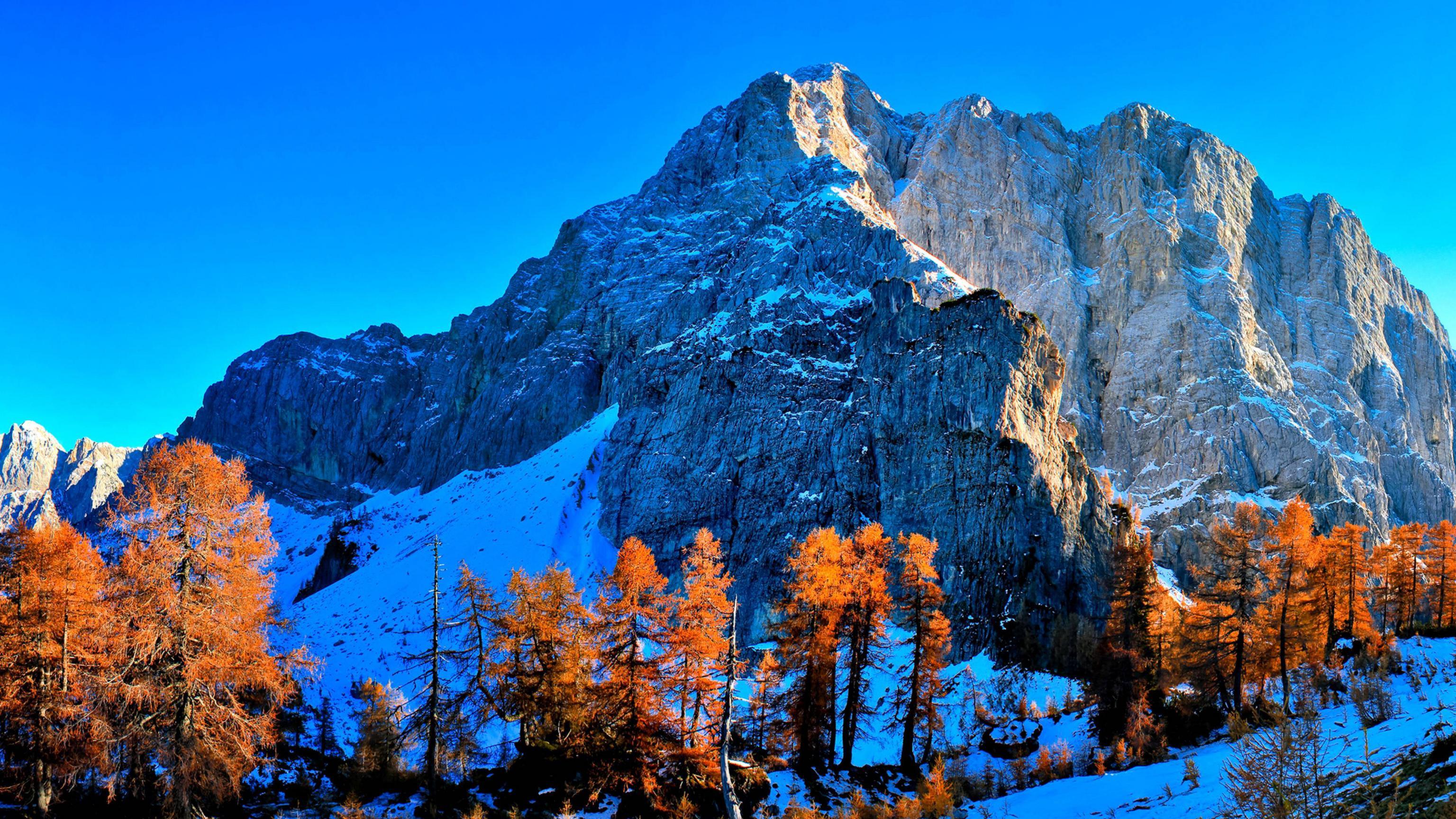 3072x1728 kranjska gora, slovenia, mountains 4K Wallpaper, HD Nature 4K Wallpaper, Image, Photo and Background