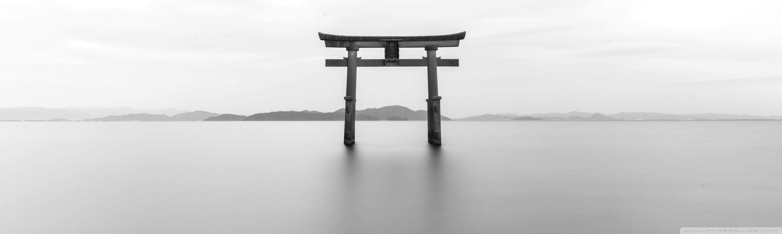 2560x768 Torii Black and White Ultra HD Desktop Background Wallpaper for 4K UHD TV : Widescreen & UltraWide Desktop & Laptop : Multi Display, Dual & Triple Monitor : Tablet