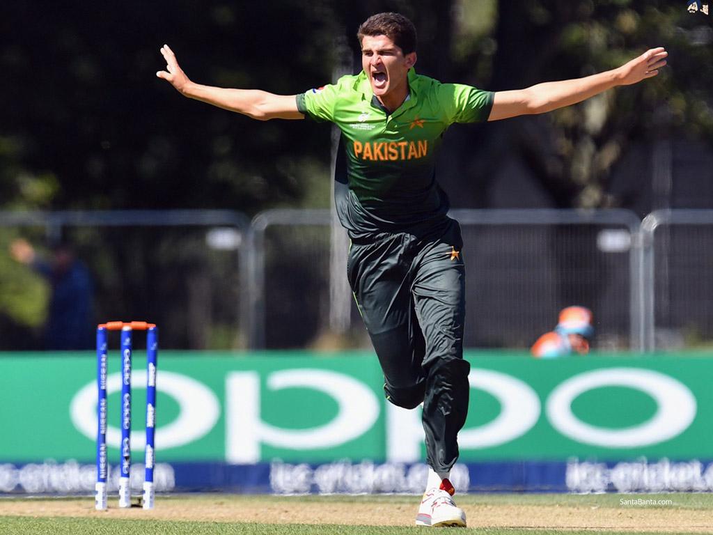 1024x768 Pakistani fast bowler, Shaheen Afridi