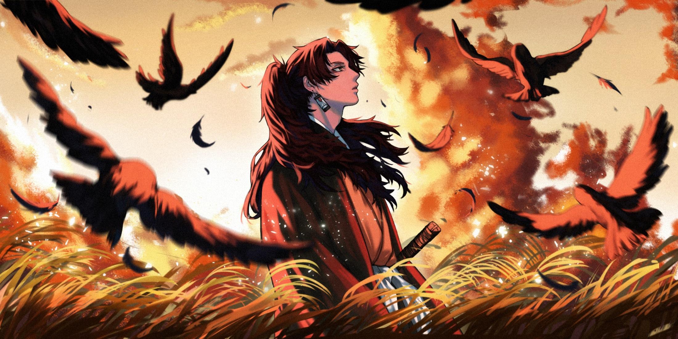 2200x1100 Yoriichi Tsugikuni HD Wallpaper