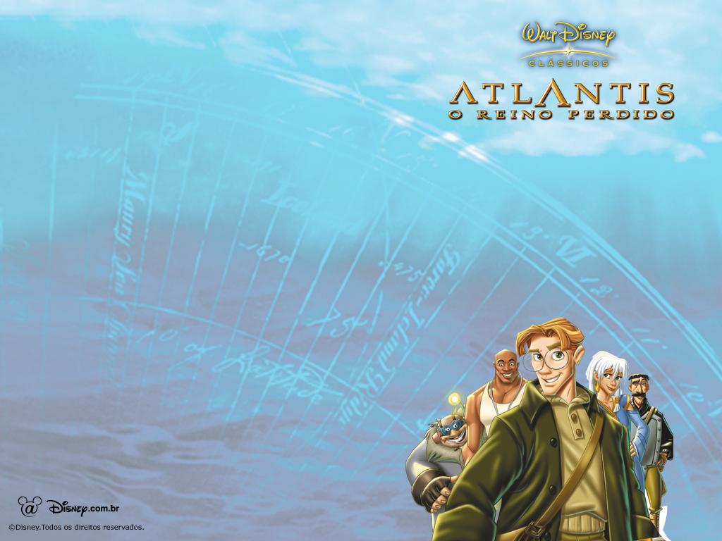 1024x768 Atlantis The Lost Empire wallpaper