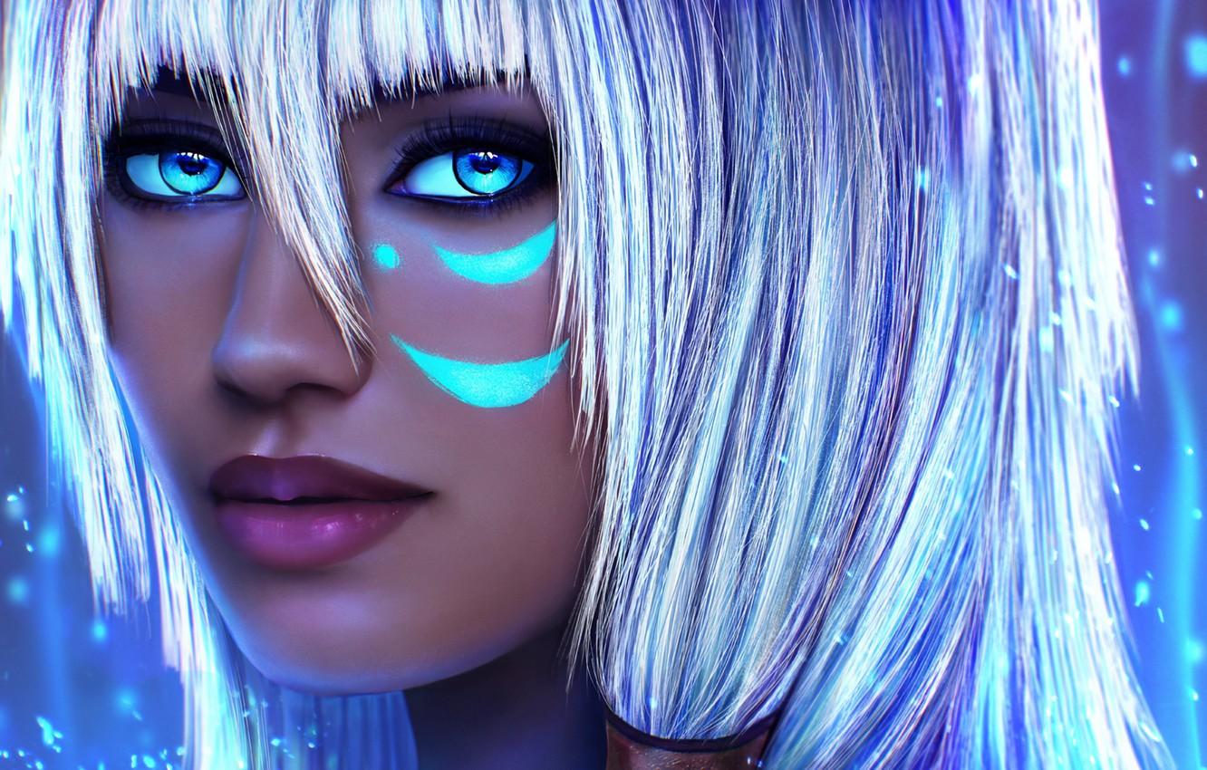 1332x850 Wallpaper girl, face, beauty, art, disney, kida, Kida Nedakh, Atlantis: The Lost Empire image for desktop, section фантастика