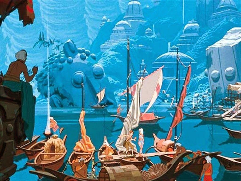 1024x768 Free Desktop Wallpaper: Disney Atlantis Wallpaper. Atlantis the lost empire, Lost city of atlantis, Atlantis