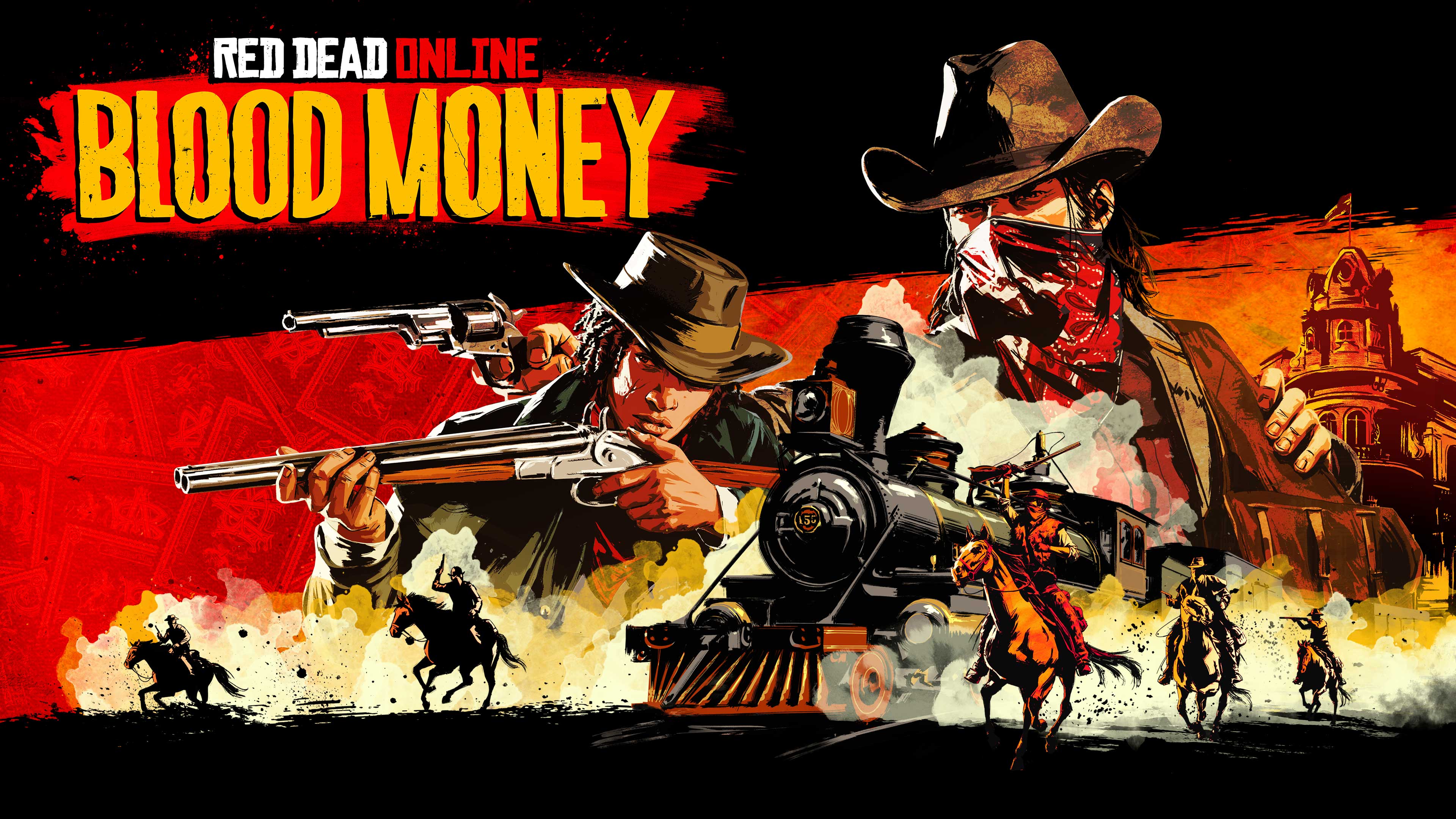 3840x2160 Red Dead Online: Blood Money 4k Ultra HD Wallpaper