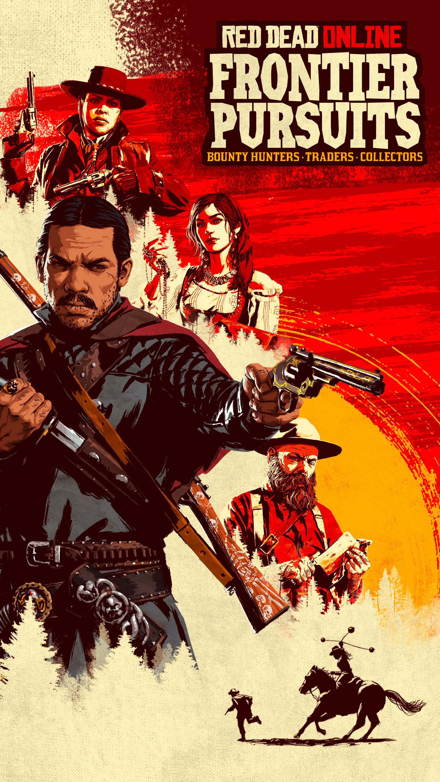 1440x2560 Official Red Dead Online Smartphone Wallpaper