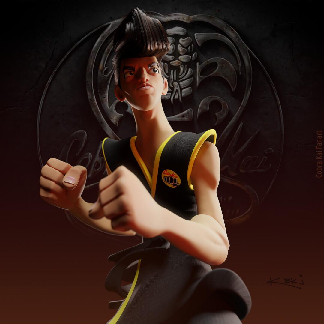 1080x1080 Miguel Diaz, Cobra Kai Fanart