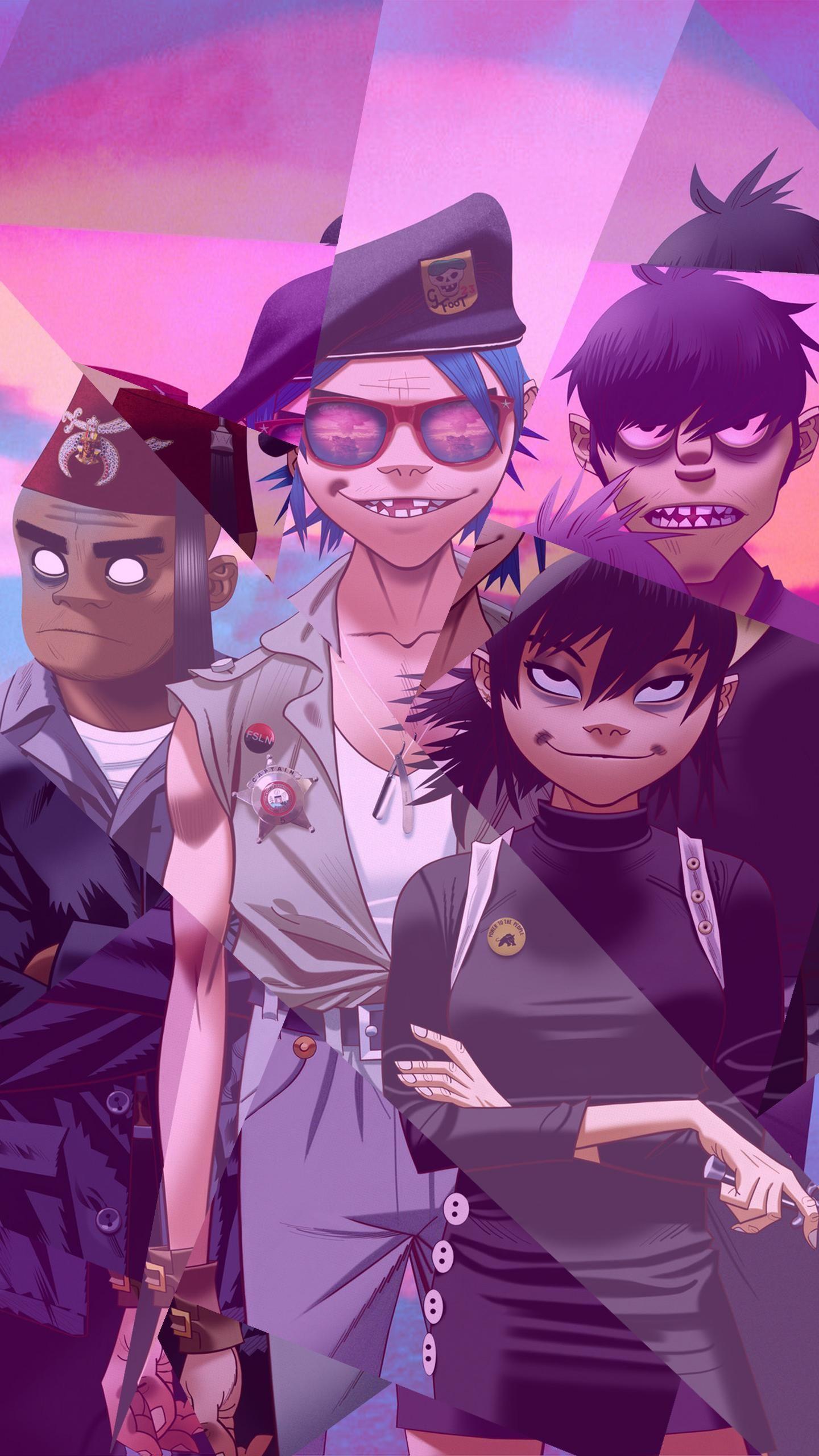 1440x2560 Noodles Gorillaz Wallpaper iPhone Phase 1 4. Gorillaz, Gorillaz art, iPhone wallpaper