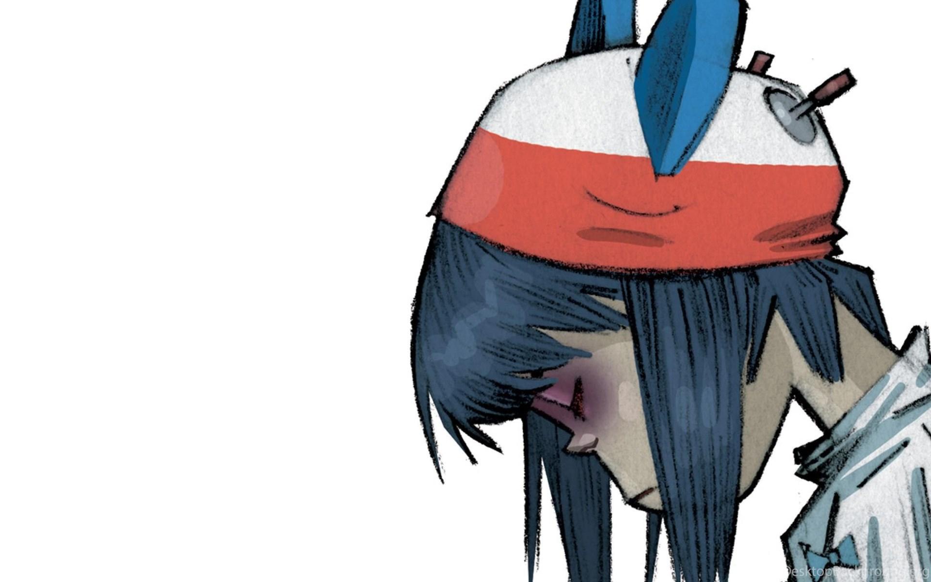 1920x1200 Gorillaz Noodle Desktop Background