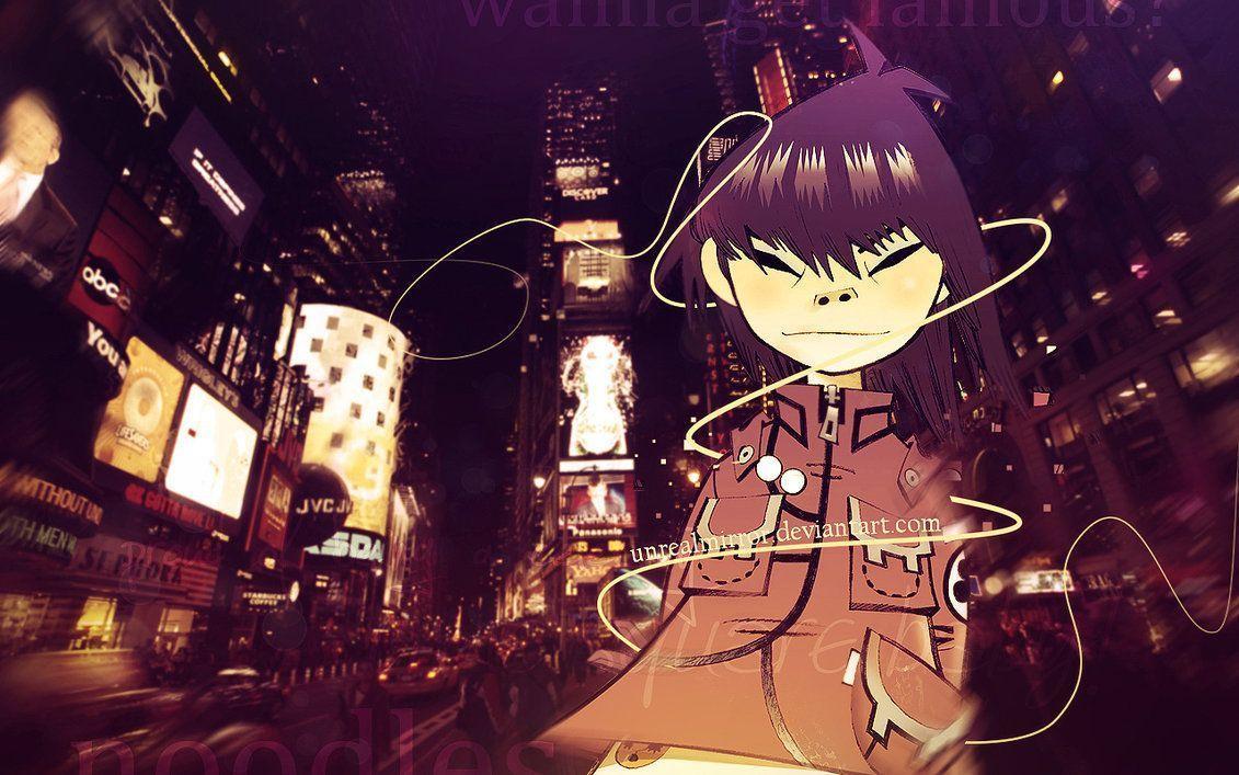 1131x707 Noodle Gorillaz Wallpaper