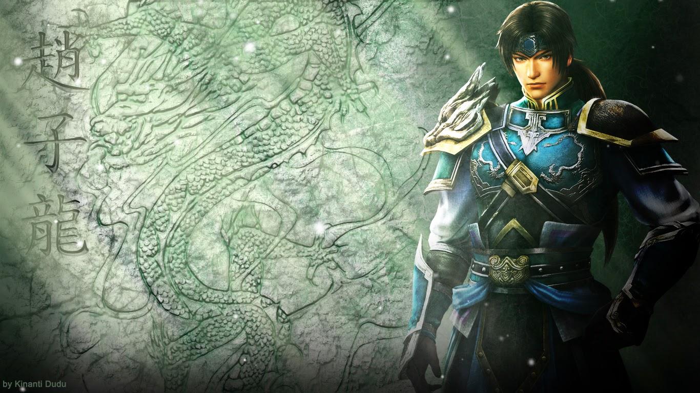 1366x768 Enjoy with My Art: Zhao Yun (DW8) wallpaper