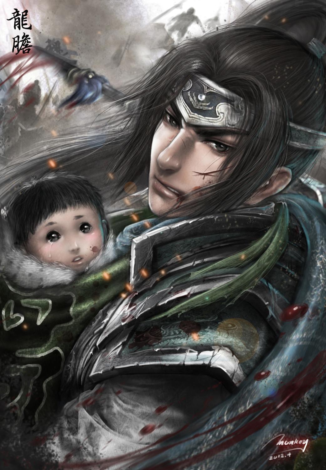 1041x1500 monkey buonarroti shin sangoku musou 6 zhao yun male