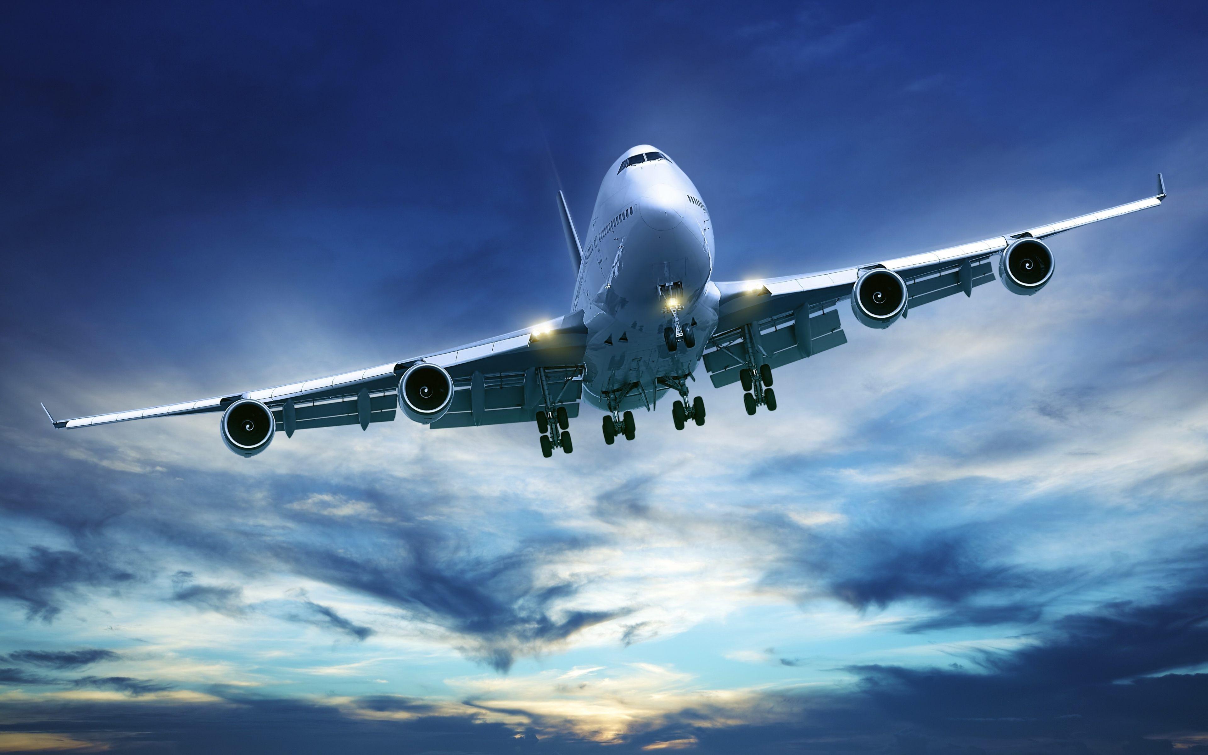 3840x2400 747 8 Airplane Wallpaper HD Download In Ultra HD Resolution