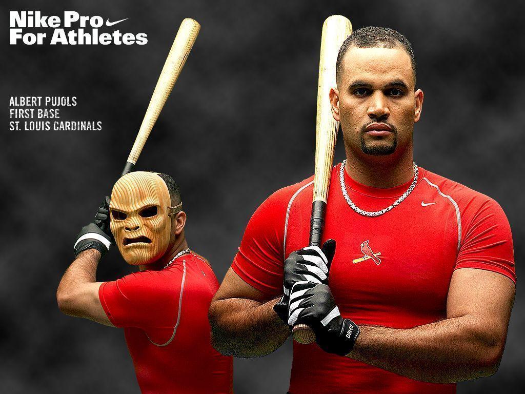 1024x768 Nike Baseball Wallpaper