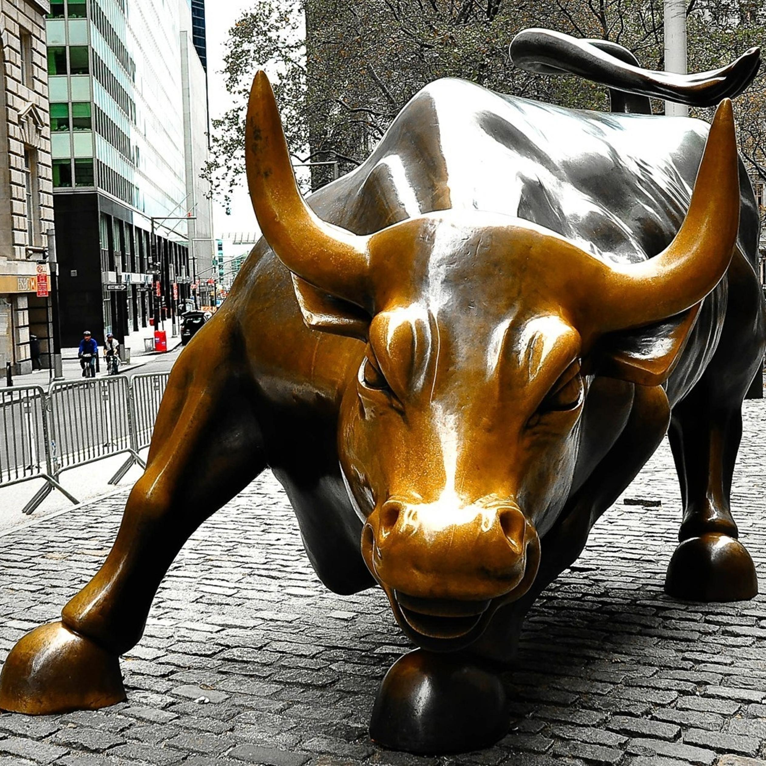 2524x2524 Charging Bull Statue in New York