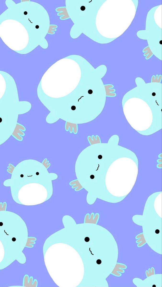 677x1200 Anastasia the axolotl wallpaper. Wallpaper iphone cute, Cute flower wallpaper, Cute cartoon wallpaper