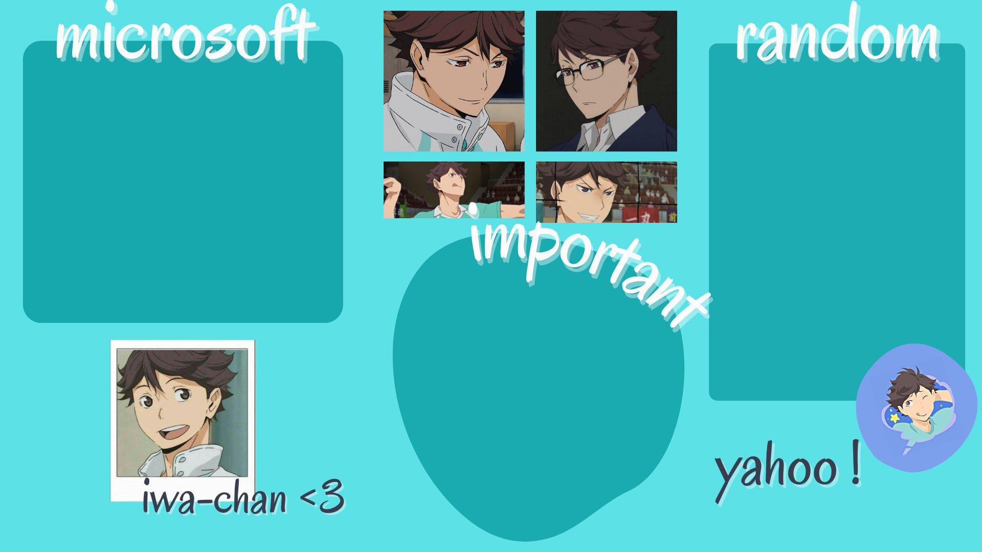 1920x1080 vivian salim desktop wallpaper pt.3 #haikyuu # desktopwallpaper #oikawa akaashi art by : nurshma_ (?) bokutoxakaashi art by : suncelia