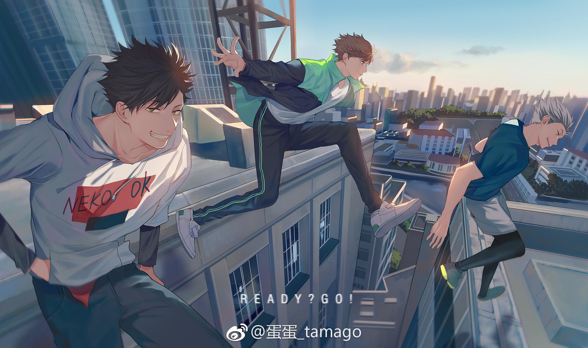 2000x1184 Tōru Oikawa Kōtarō Bokuto and Tetsurō Kuroo HD Wallpaper