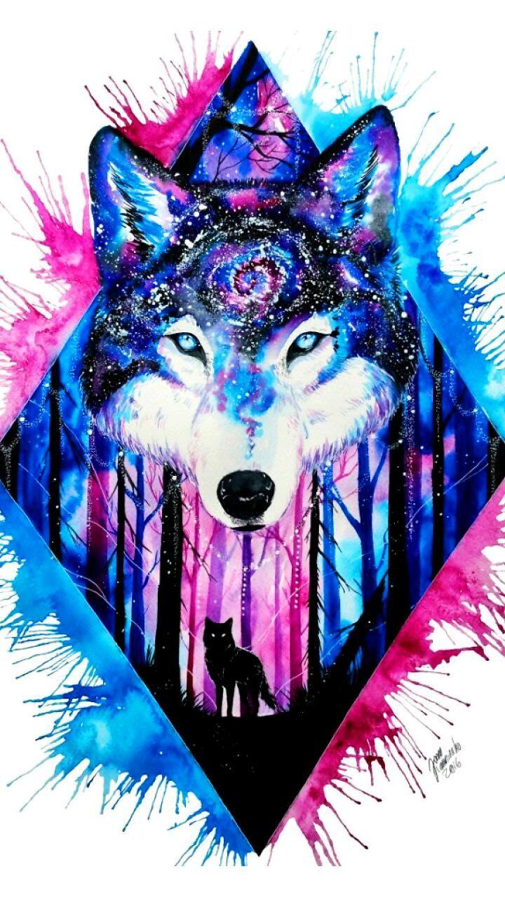720x1280 Galaxy Wolf