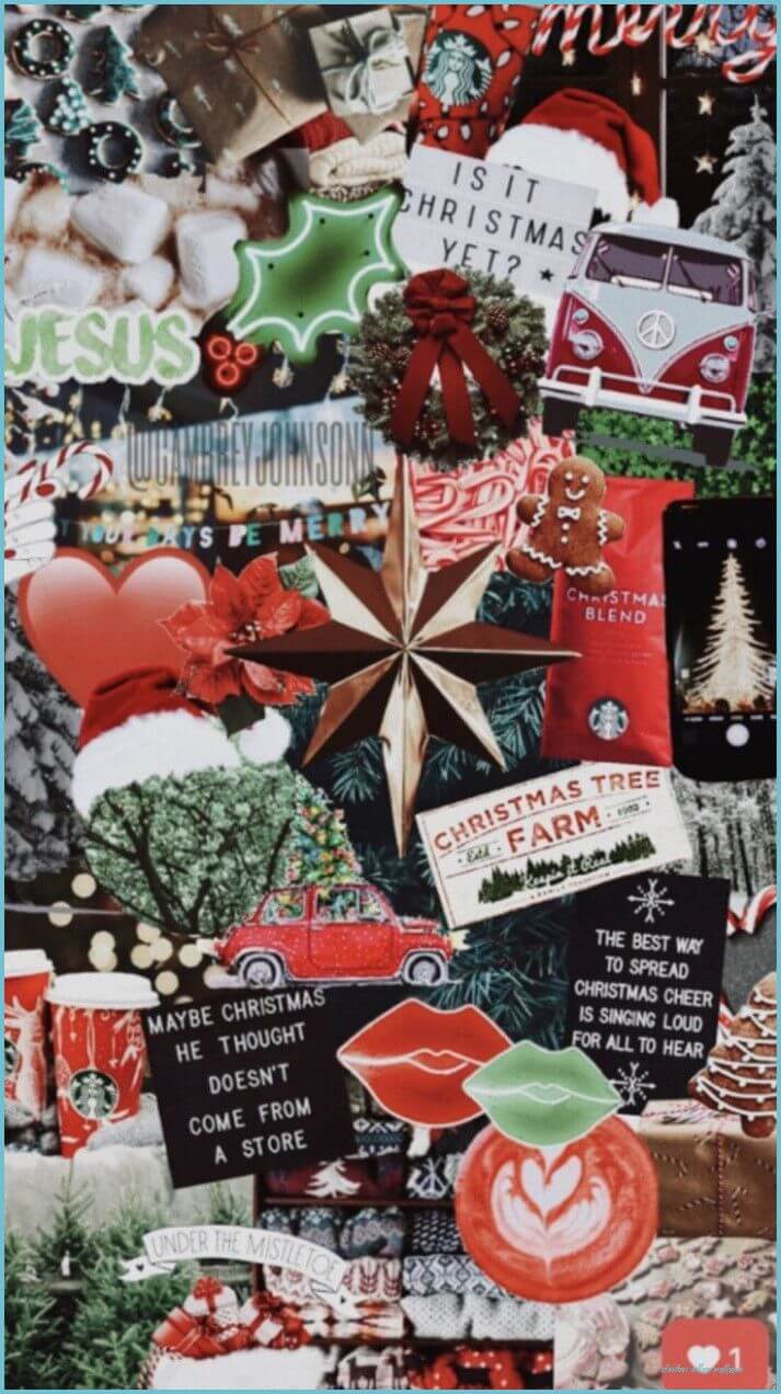 713x1272 Beautiful Christmas IPhone Wallpaper 2022