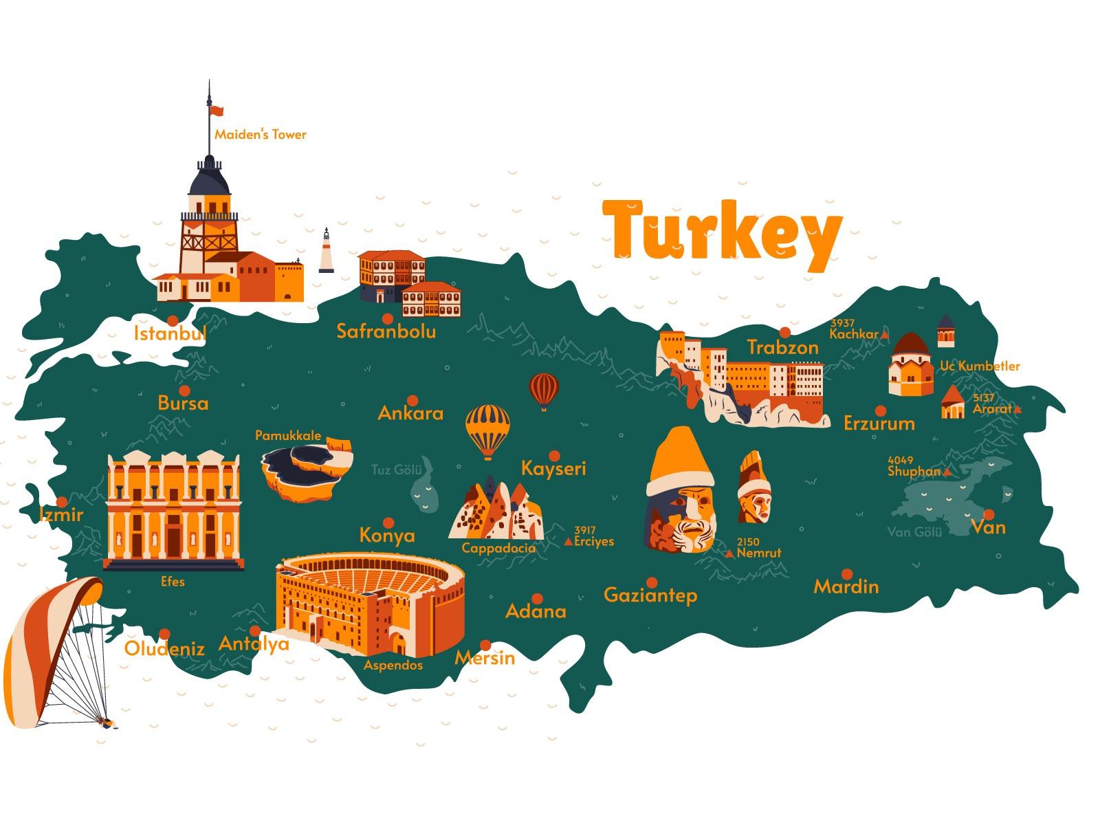 Turkey Map Wallpapers - Top Free Turkey Map Backgrounds - WallpaperAccess