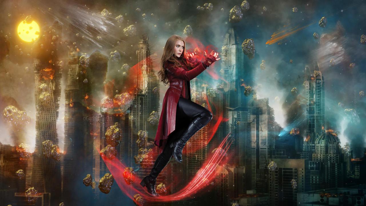 1280x720 Scarlet Witch Wallpaper Maximoff Scarlet Witch Wallpaper