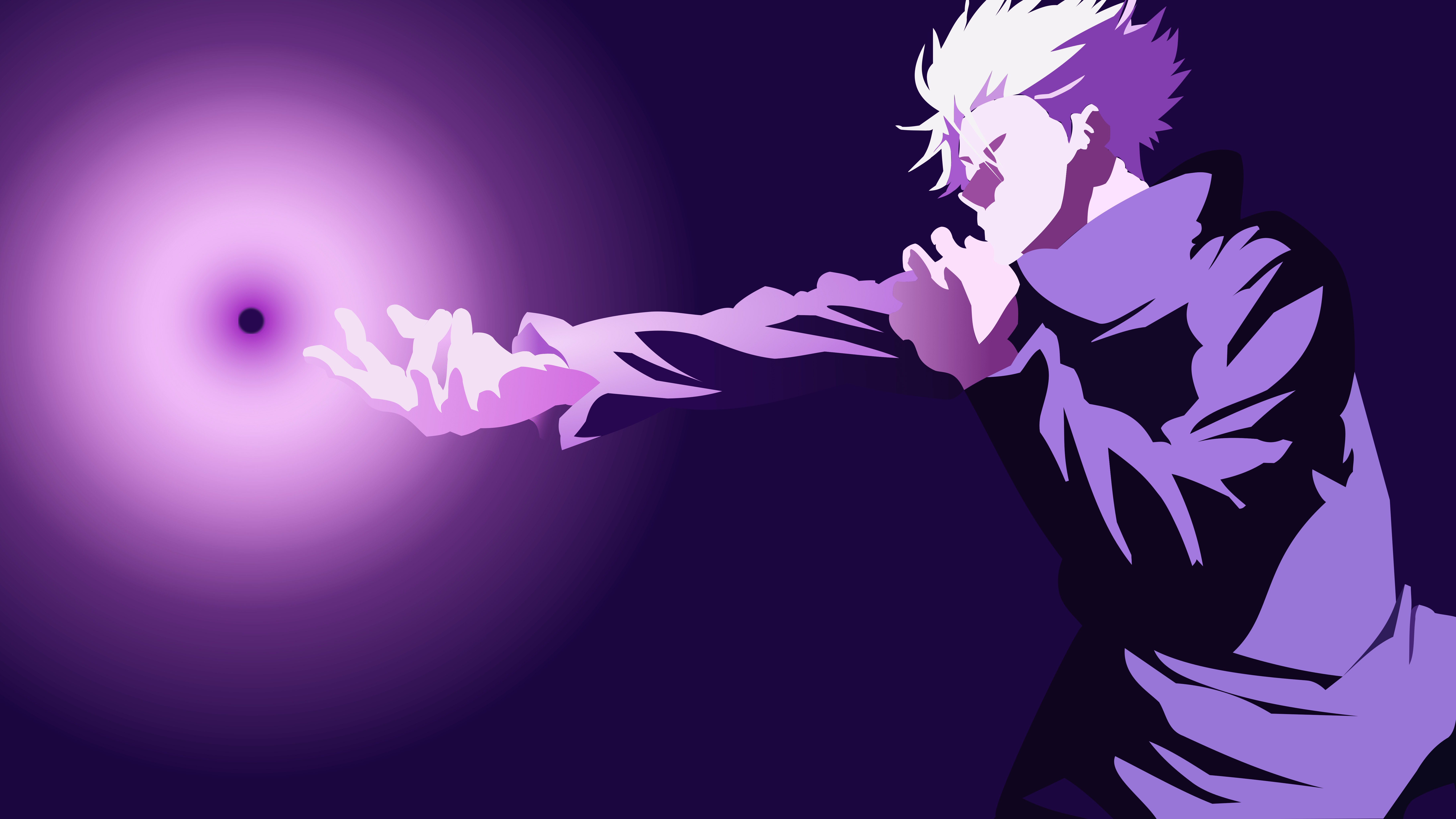 7258x4083 Jujutsu Kaisen Purple. First Drawing I Have Ever Done. Hope You Like It!