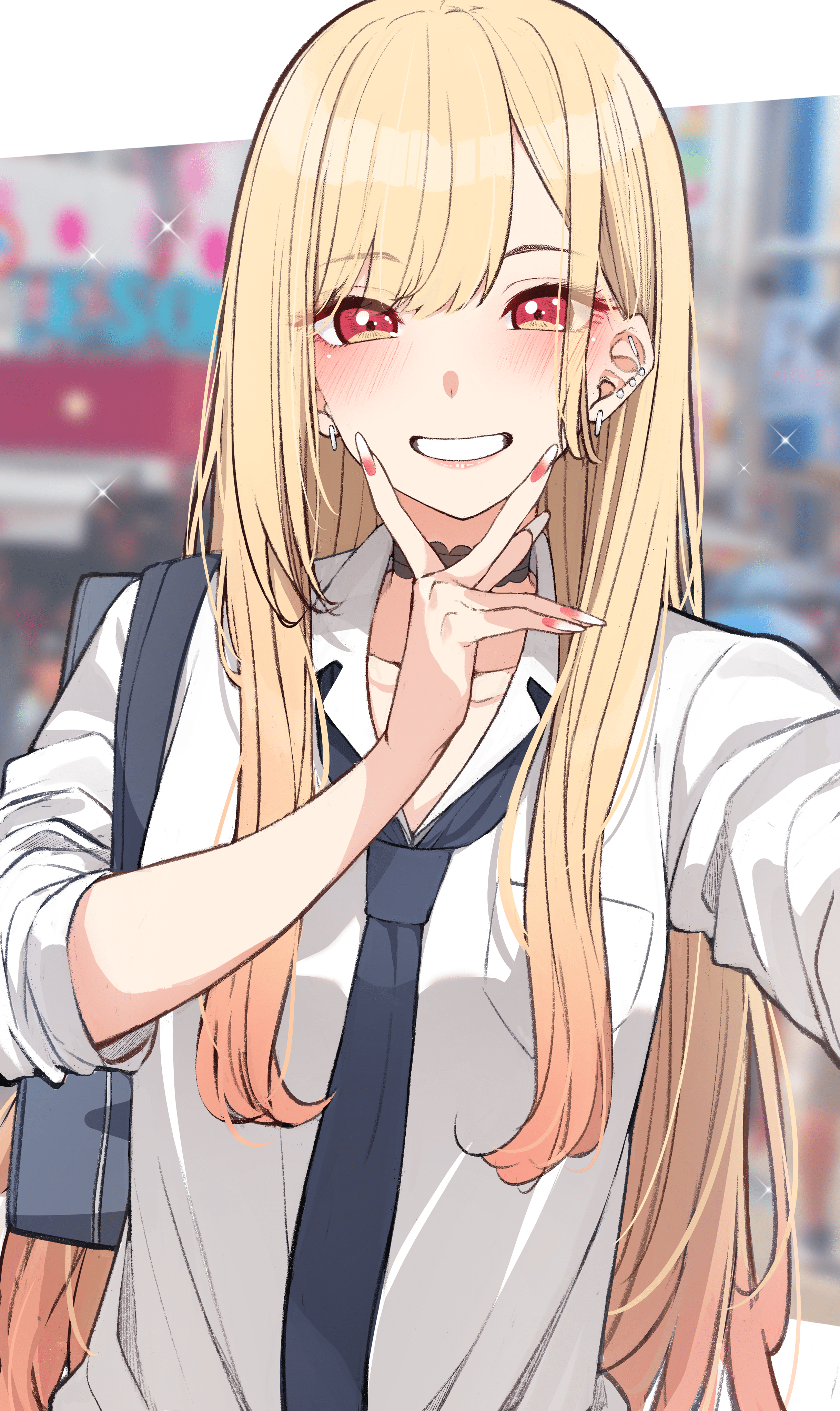 2437x4093 Kitagawa Marin Bisque Doll wa Koi wo Suru Anime Image Board