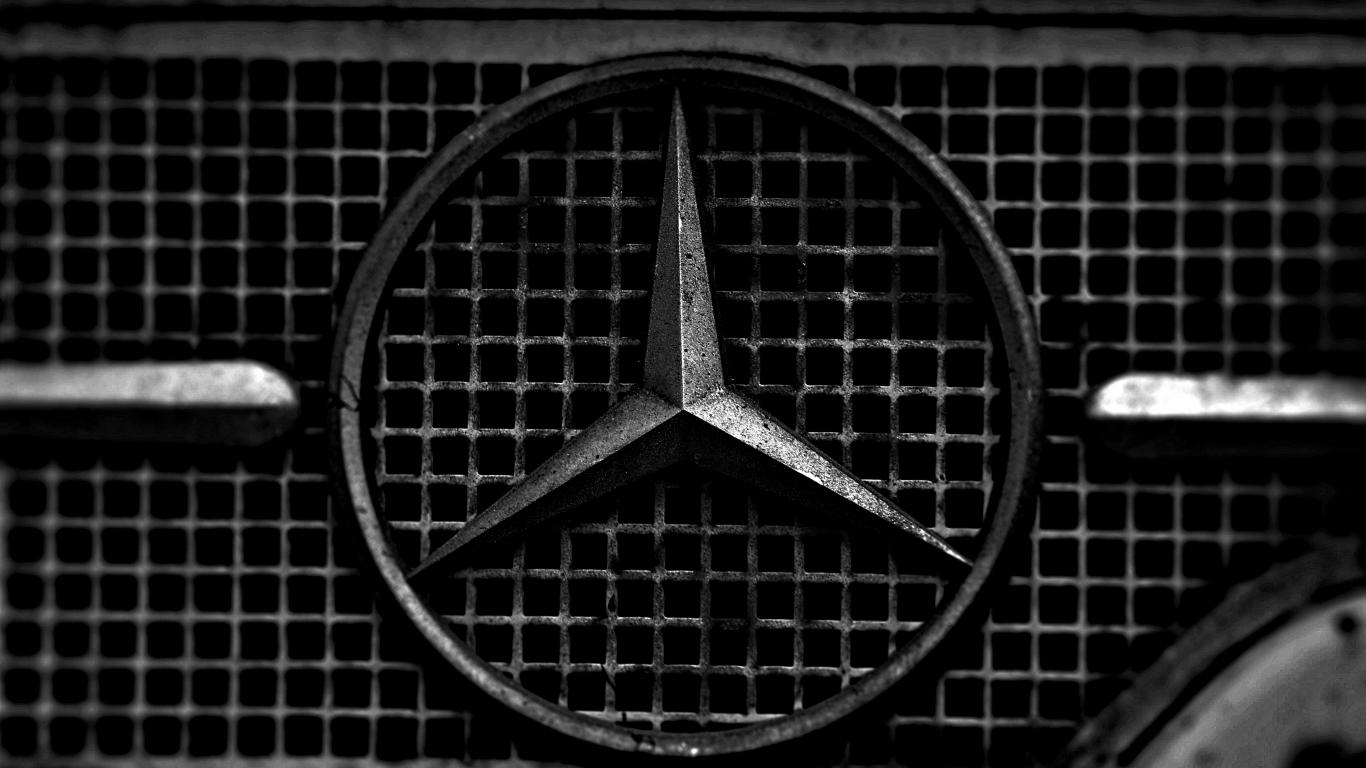 1366x768 Download Old Car, Mercedes Benz, Logo 1366x768 Wallpaper, Tablet, Laptop, 1366x768 HD Image, Background, 4315